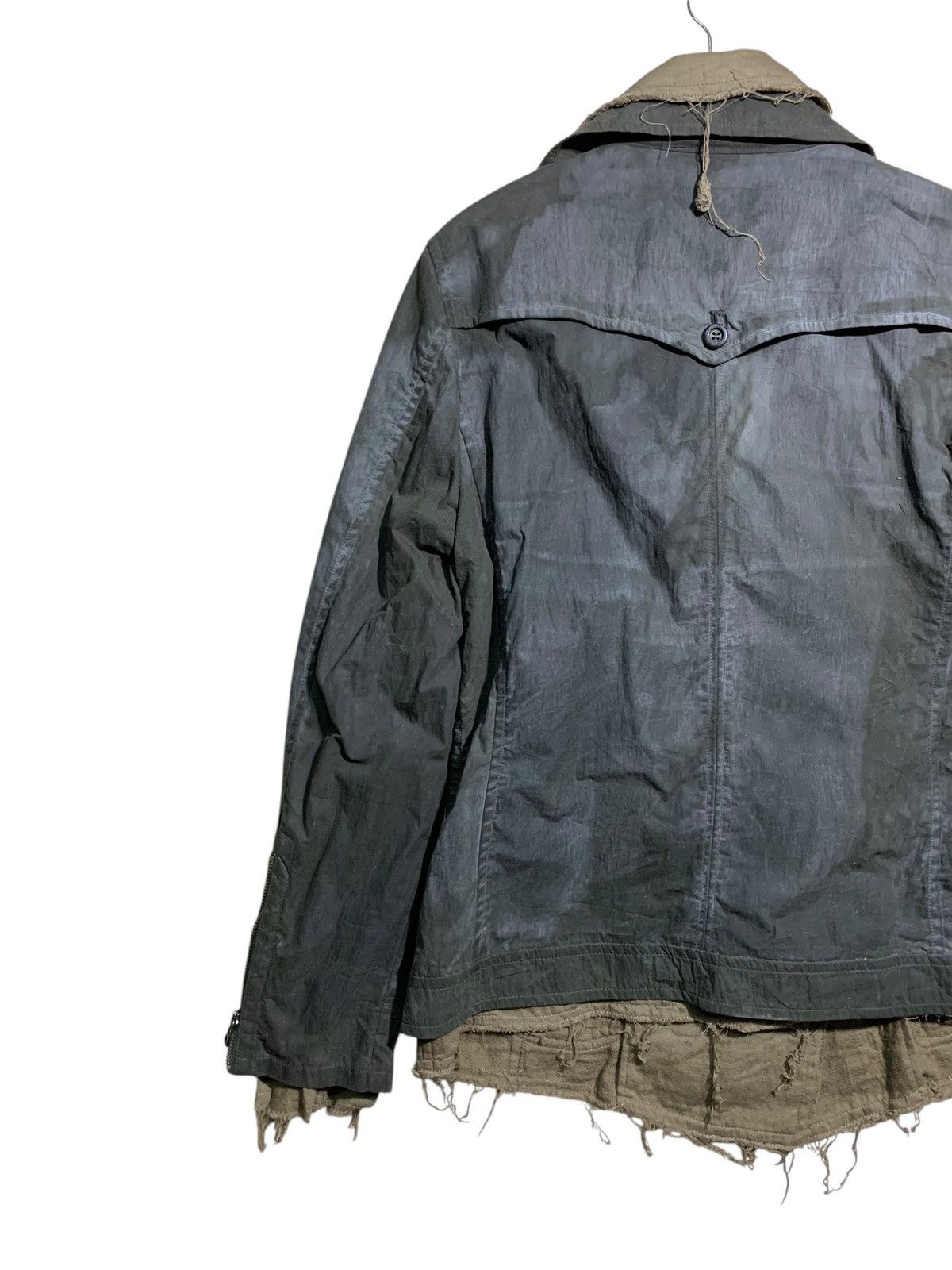 Le Grande Bleu (L.G.B.) 🔥MANIAC WORKS DOUBLE LAYER JACKETS WAXED Size US L / EU 52-54 / 3 - 6 Thumbnail