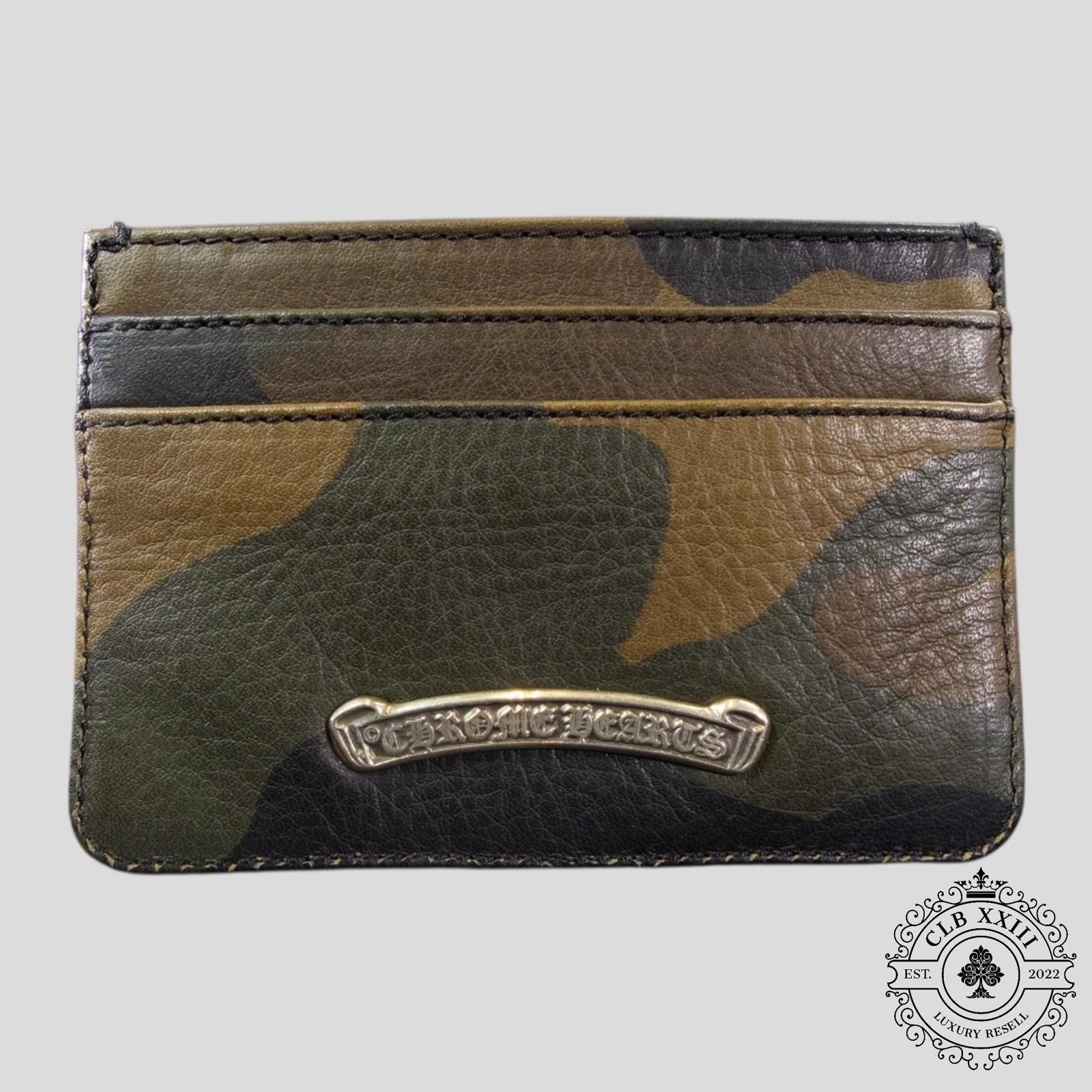 Chrome Hearts Chrome Hearts Army Fatigue Cardholder in Camo Size ONE SIZE - 1 Thumbnail