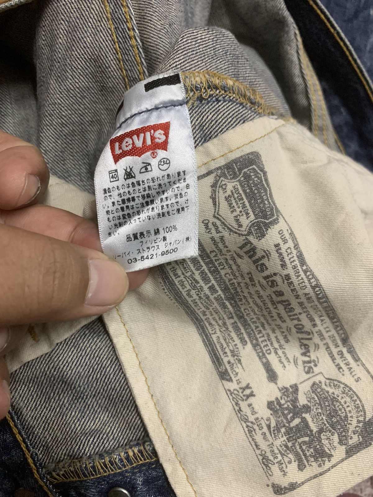 Levi's LEVI’S 501 DISTRESSED AGING DENIM Size US 28 / EU 44 - 12 Thumbnail