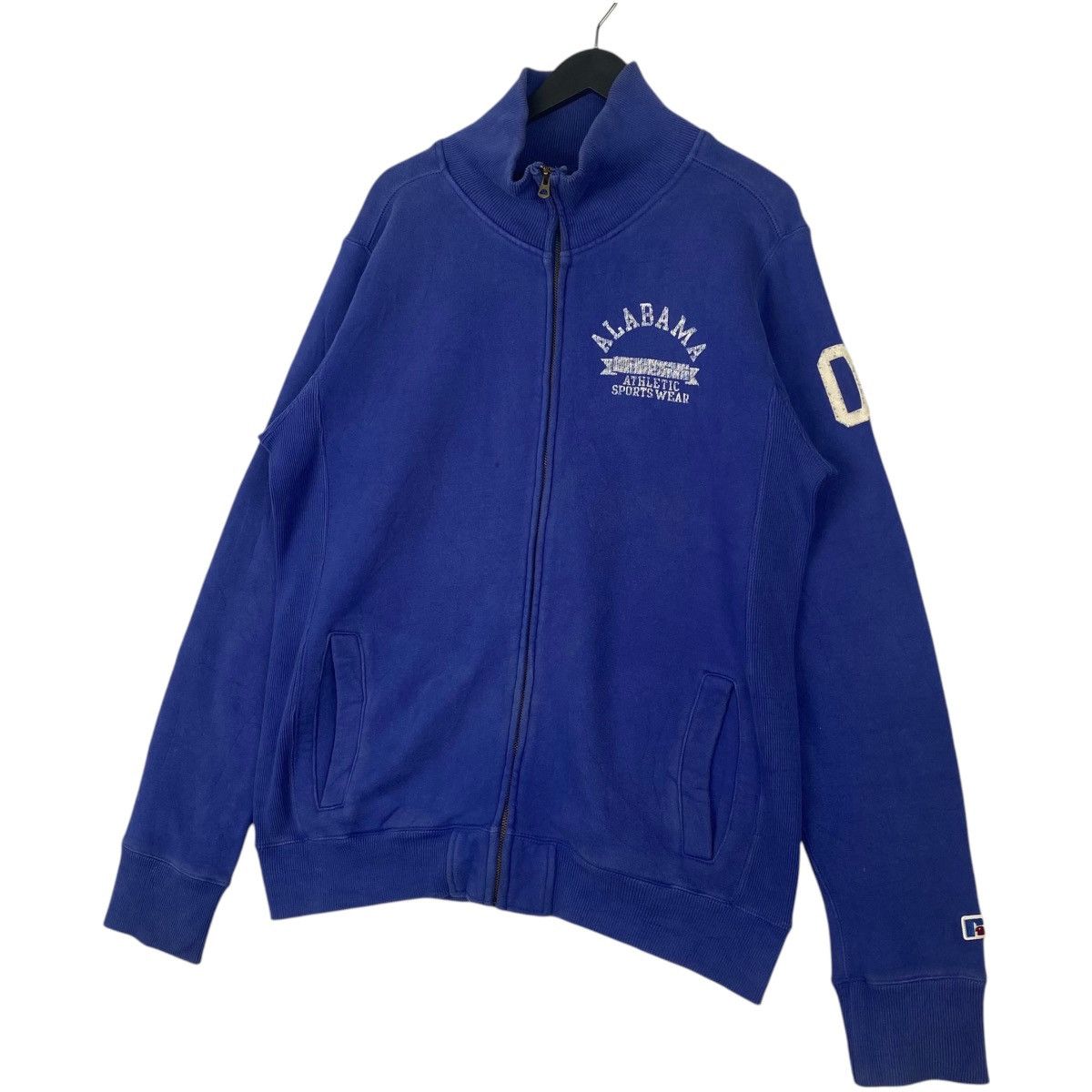 Vintage Vintage Russell Athletic Hoodie Sweater Navy Blue Size XL Size US XL / EU 56 / 4 - 2 Thumbnail