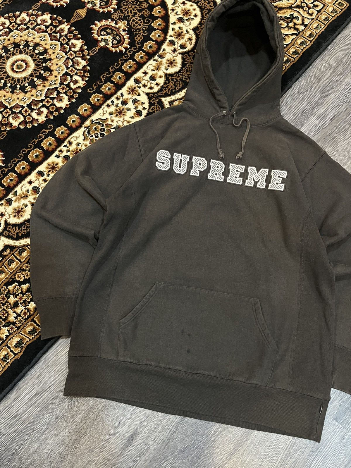 Supreme Supreme Collegiate Logo 2005 Size US XL / EU 56 / 4 - 2 Thumbnail