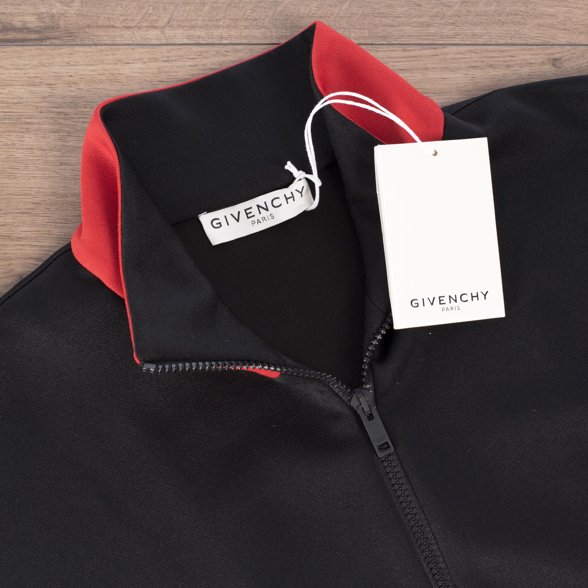 Givenchy Black/Red/White Colorblack Sweatshirt - 1/2 Zip Size US M / EU 48-50 / 2 - 8 Thumbnail