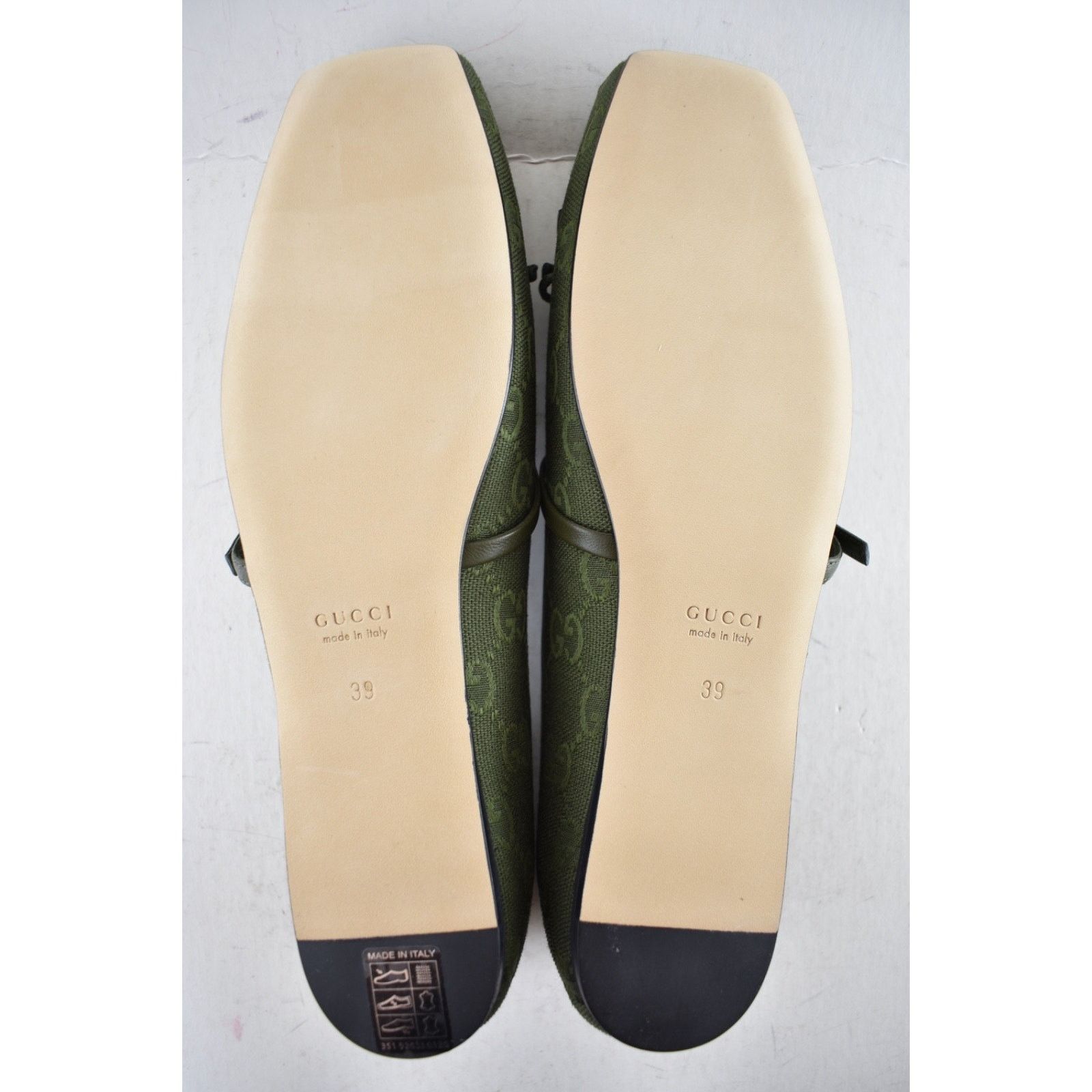 Gucci Gucci Green Horsebit Maryjane Ballerina Ballet Flat 39 Size US 9 / IT 39 - 16 Thumbnail