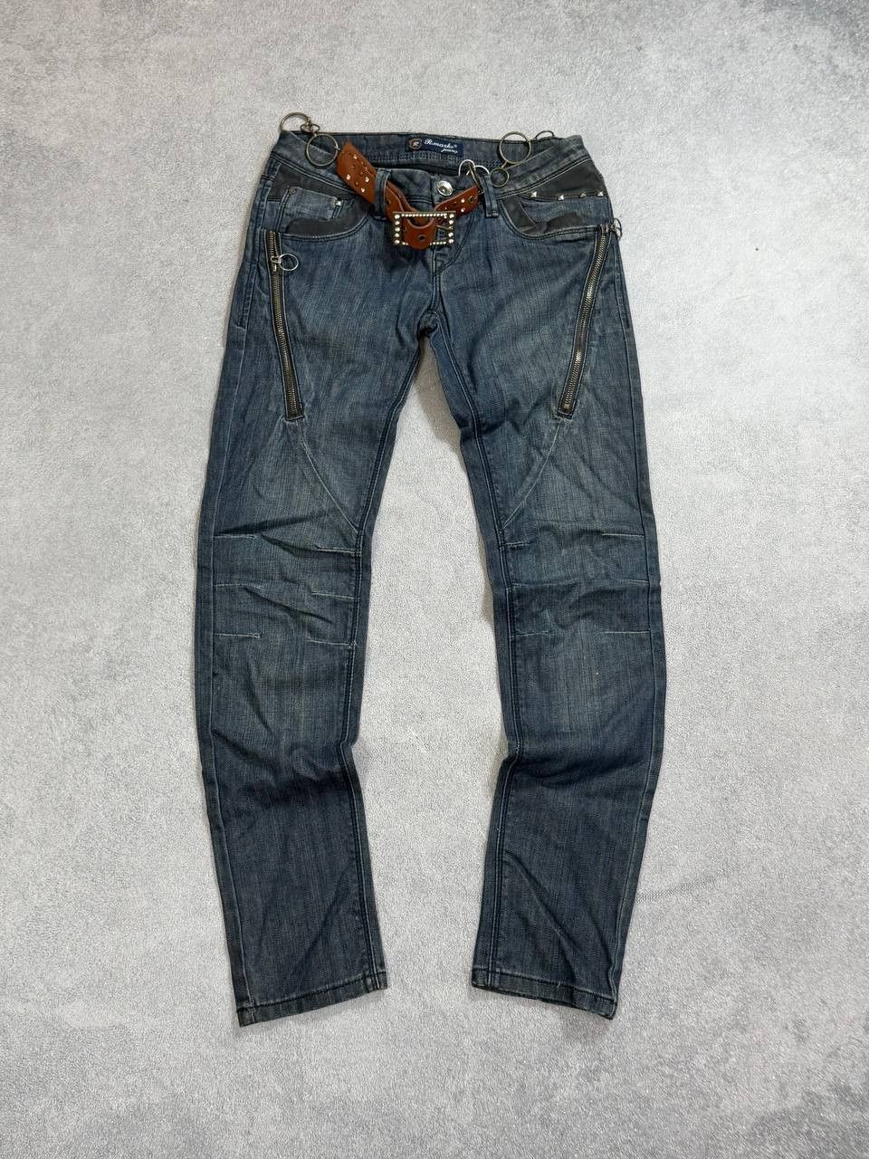 Japanese Brand vintage 90s streetwear miss me bootcot flared denim y2k jean Size US 28 / EU 44 - 3 Thumbnail