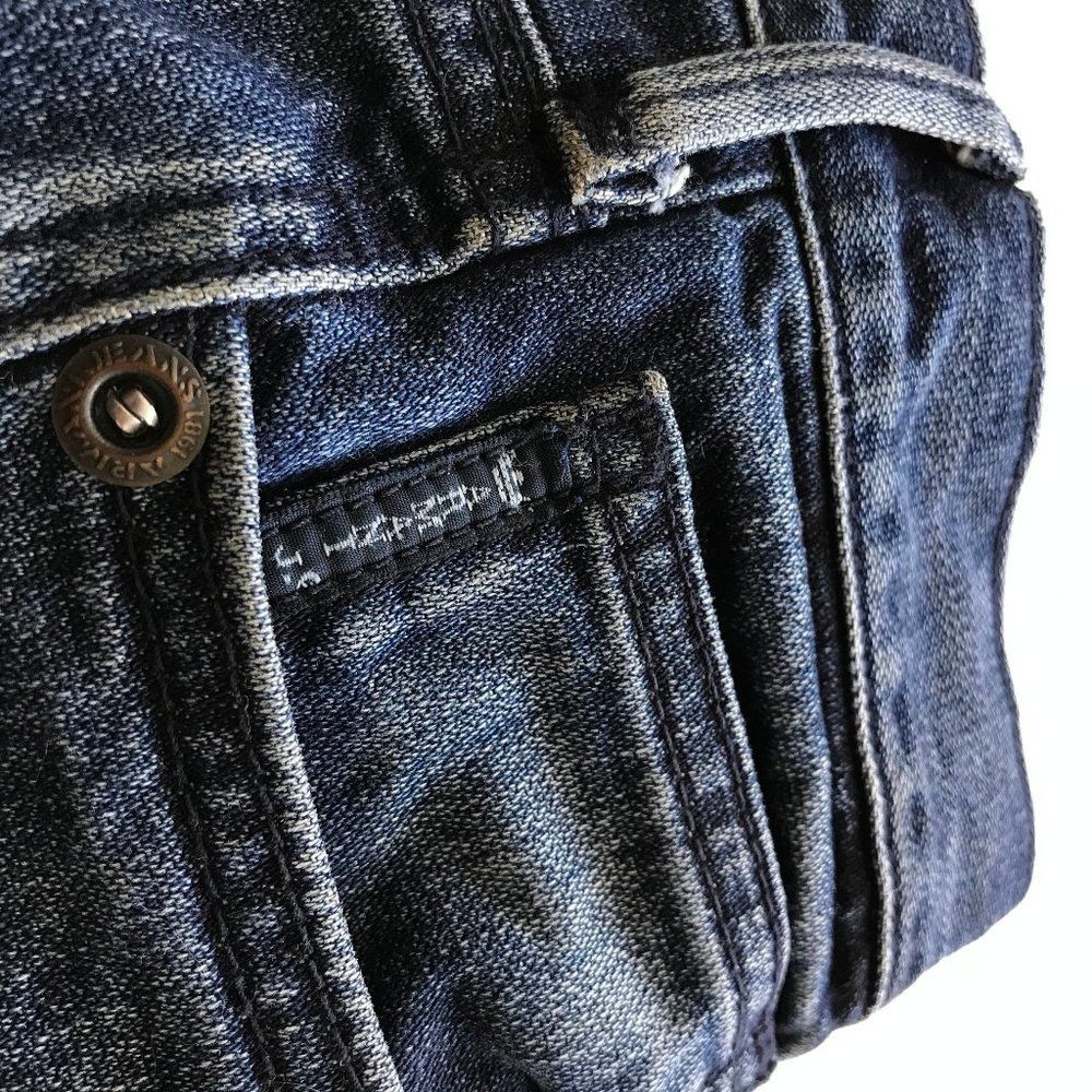 Giorgio Armani Armani Jeans J024L Dark Wash Medium Rise Straight Leg Women' Size 29" - 8 Thumbnail