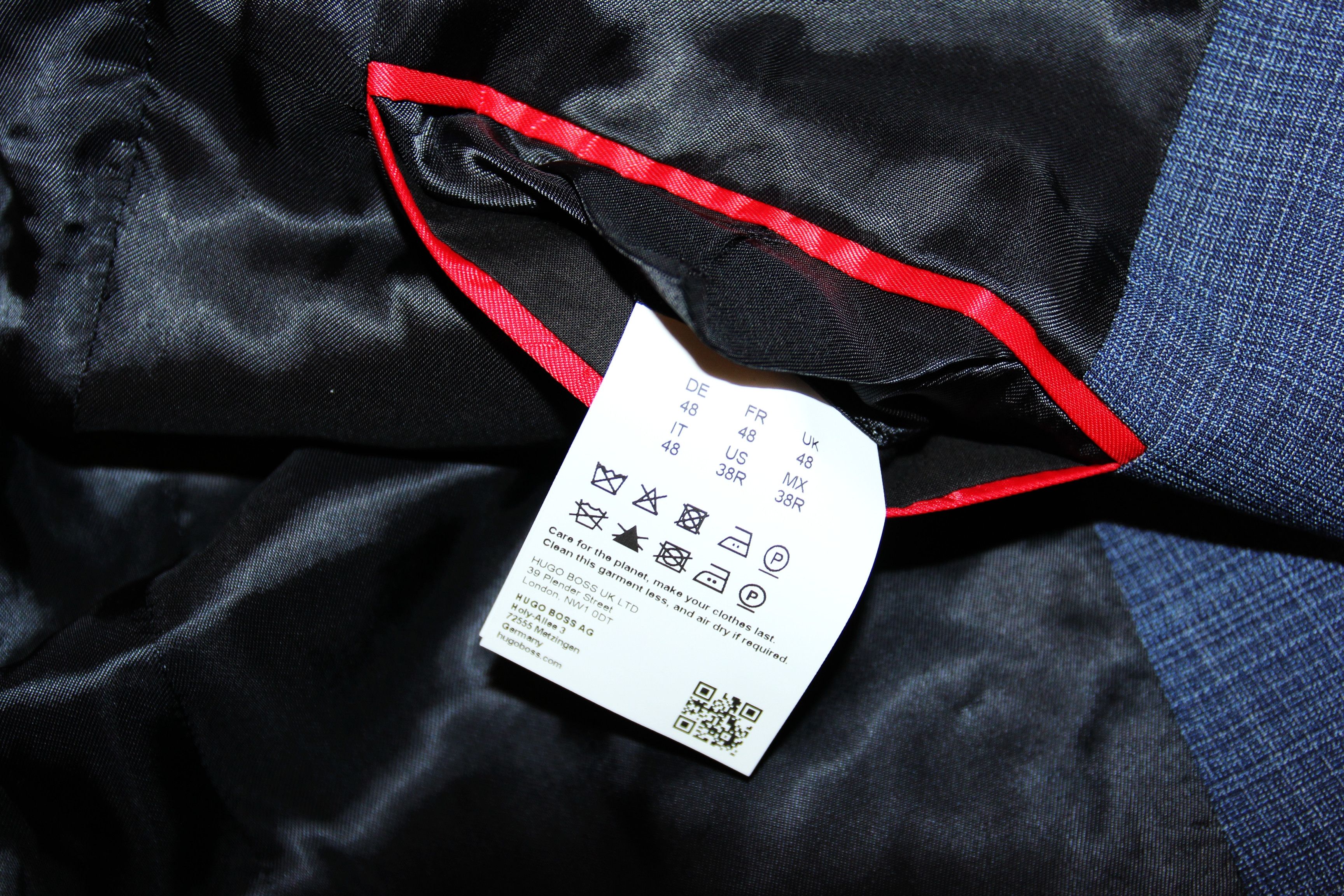 Hugo Boss BNWT AW25 HUGO BOSS MIDNIGHT BLUE END ON END JACKET 38R Size 38R - 10 Thumbnail