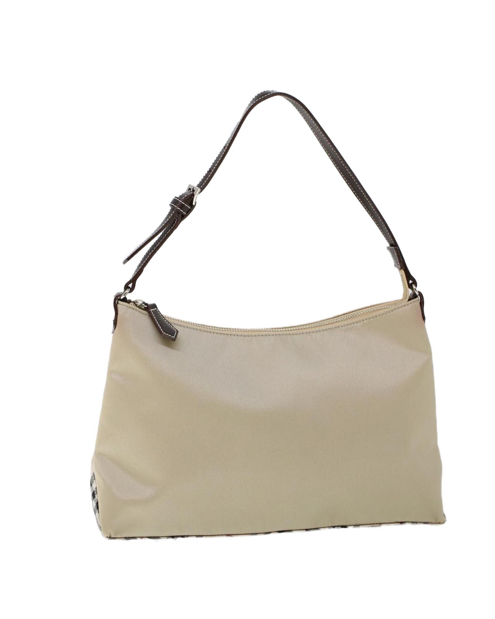 image of Burberry Beige Synthetic Shoulder Bag, Women's