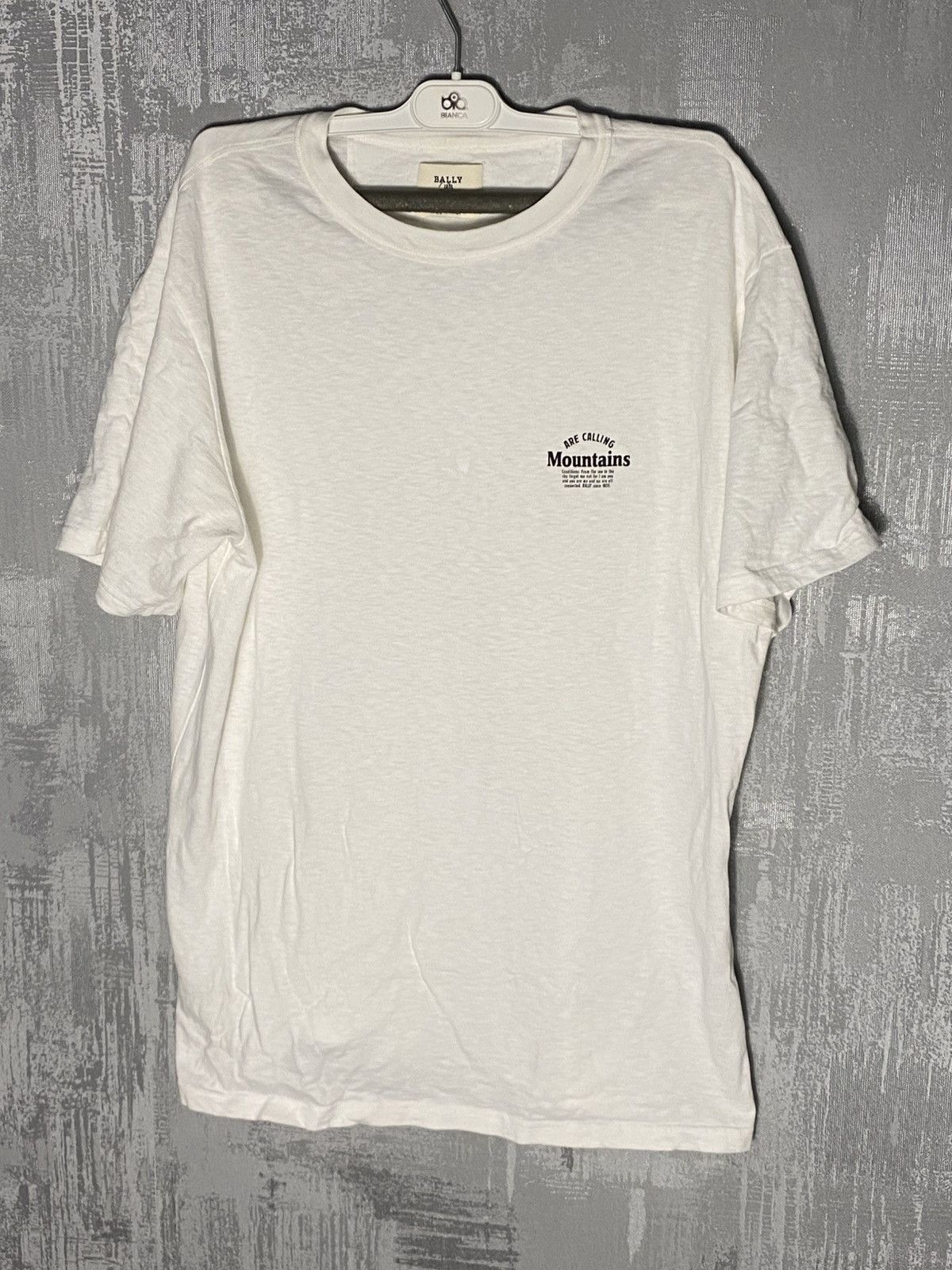 Bally × Designer Bally 1851 T-shirt Made In Italy Luxury Shirt Size US L / EU 52-54 / 3 - 1 Thumbnail