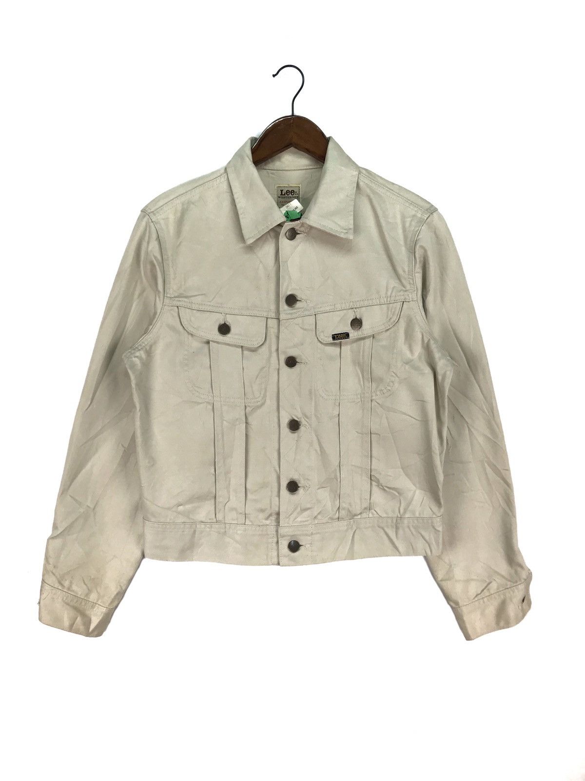 Designer × Lee × Vintage 💥RARE💥VINTAGE 90s LEE TRUCKER JACKET Size US M / EU 48-50 / 2 - 1 Thumbnail