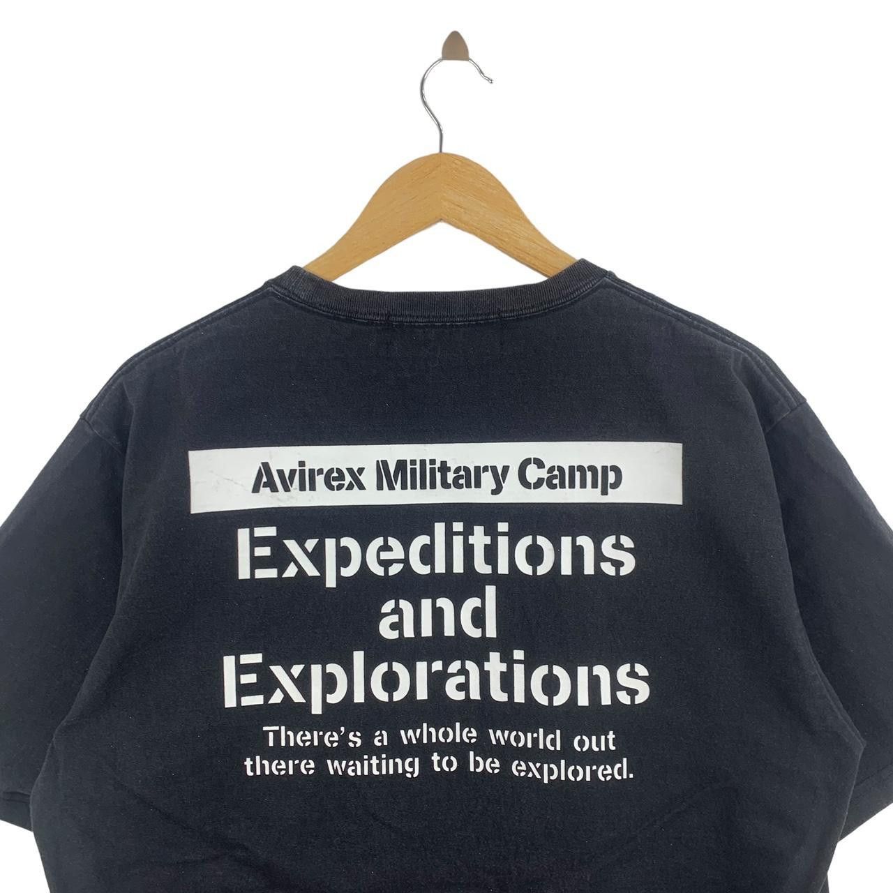 Avirex AVIREX MILITARY CAMP Expedition Exploration Tee Shirt Top Size US XL / EU 56 / 4 - 8 Thumbnail