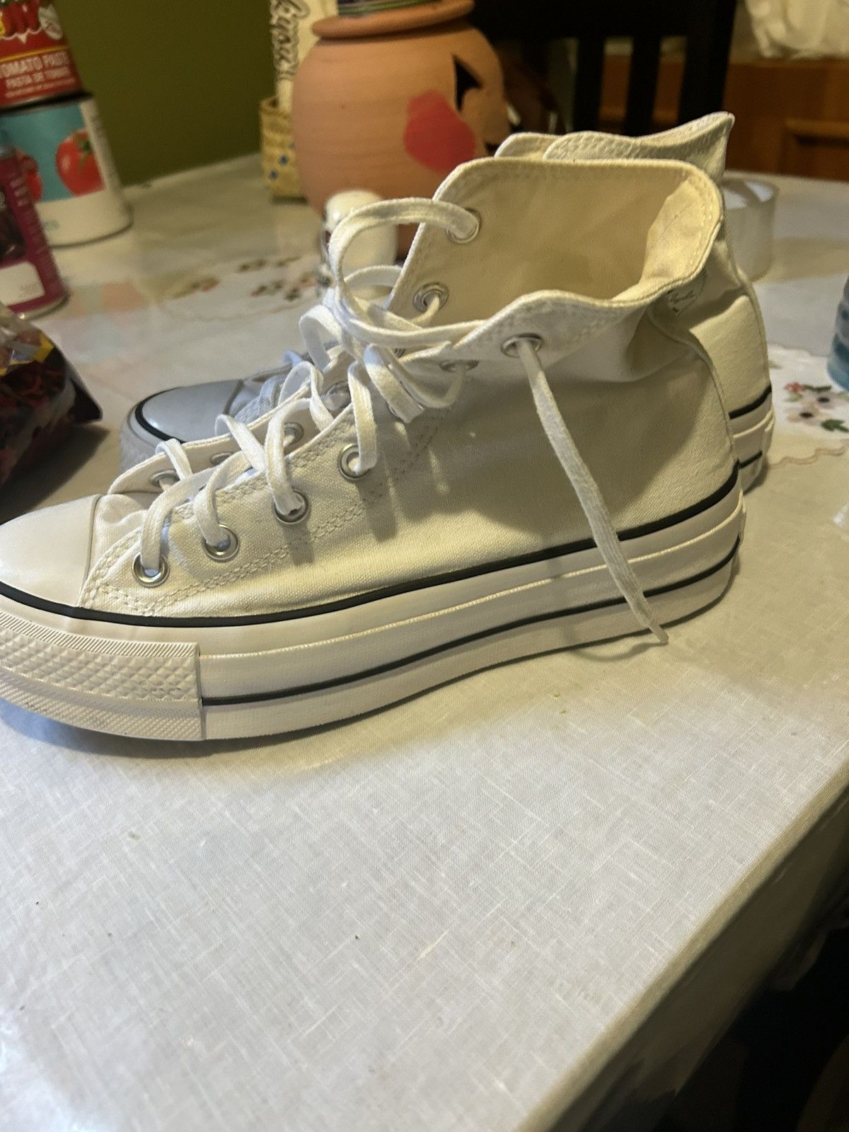 Converse Converse chuck Taylor all white Size US 8.5 / IT 38.5 - 4 Thumbnail