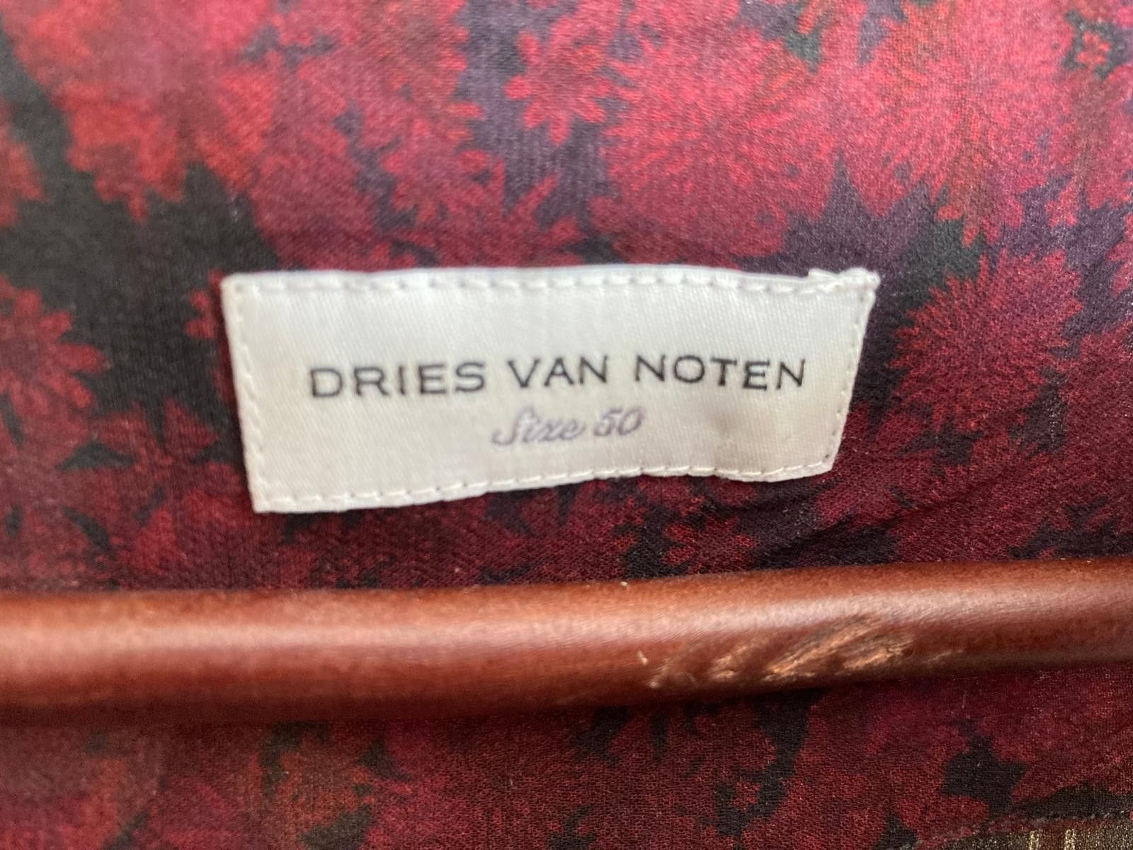 Dries Van Noten Dries Van Noten Leopard Floral Patchwork Shirt 50 L Size US L / EU 52-54 / 3 - 9 Thumbnail