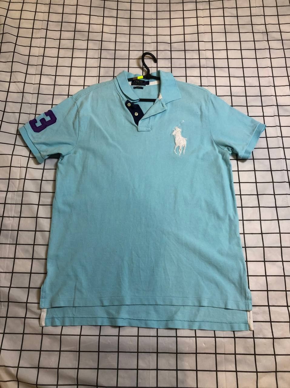 Polo Ralph Lauren Vintage Polo Ralph Lauren Blue Big Logo Size US L / EU 52-54 / 3 - 1 Thumbnail