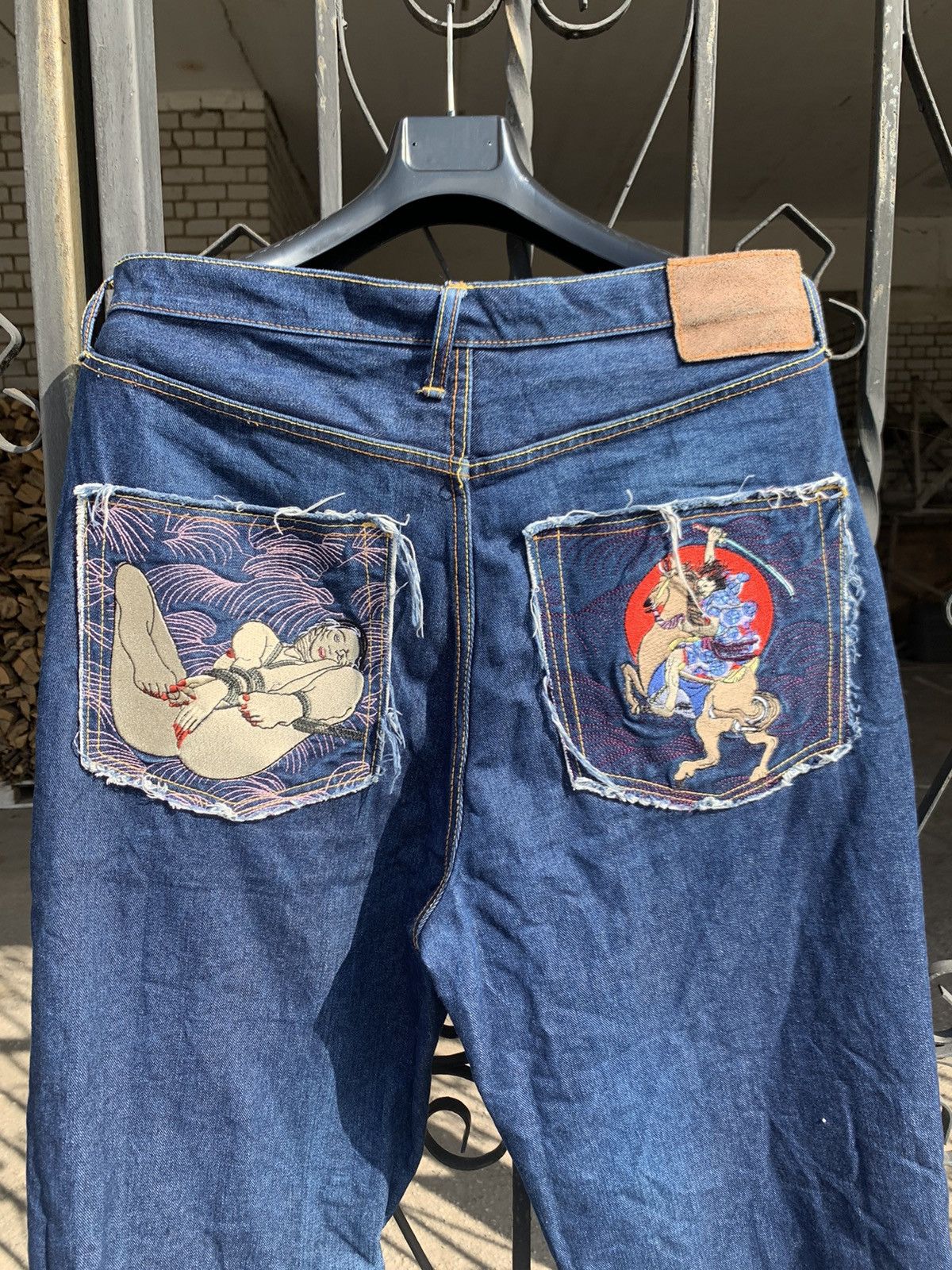 Japanese Brand × RMC Jeans × Vintage vintage Super Rare 🦧RMC🦧 jeans Size US 38 / EU 54 - 4 Thumbnail