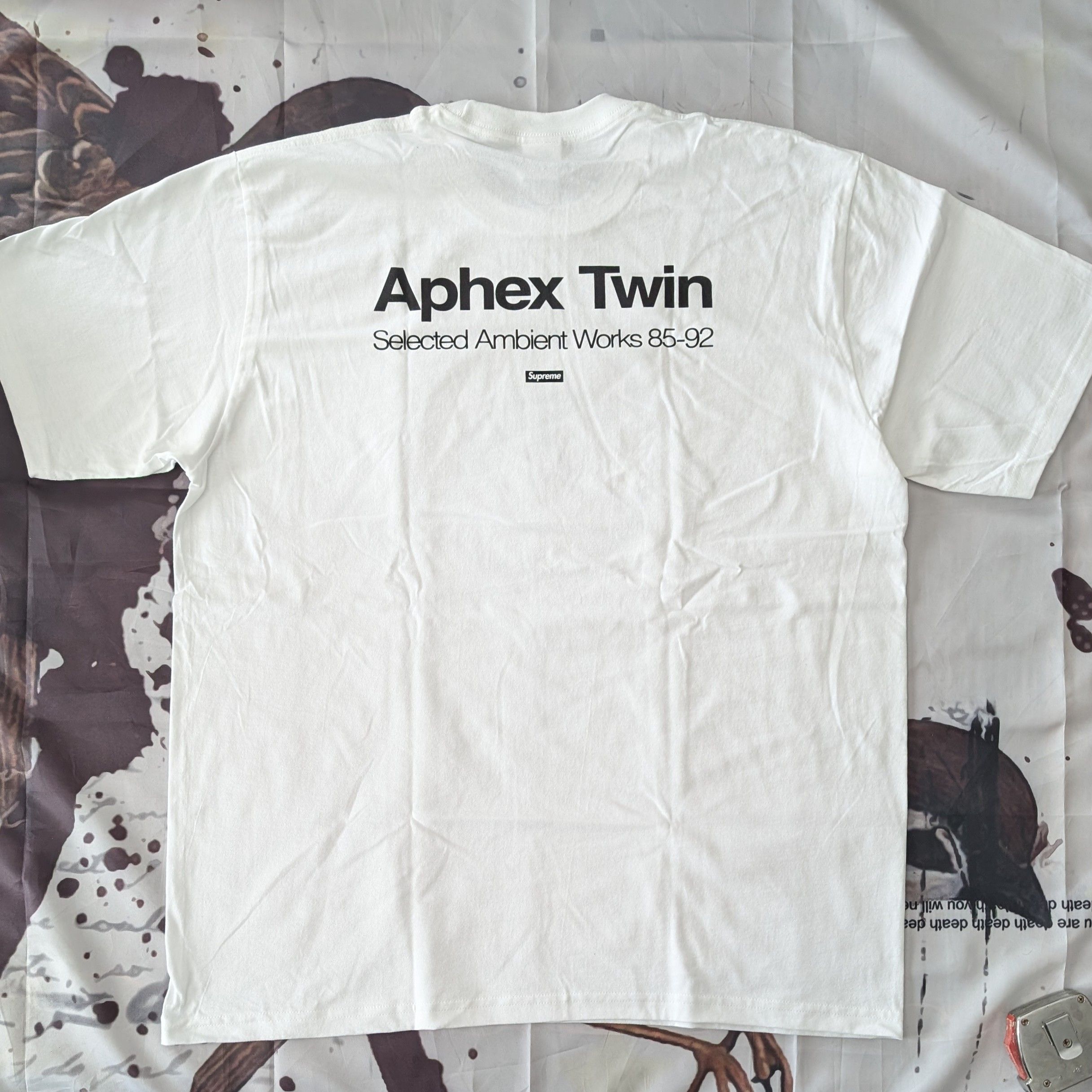 Supreme x Aphex Twin Selected Ambient Works 85-92 Tee Size US XL / EU 56 / 4 - 2 Thumbnail