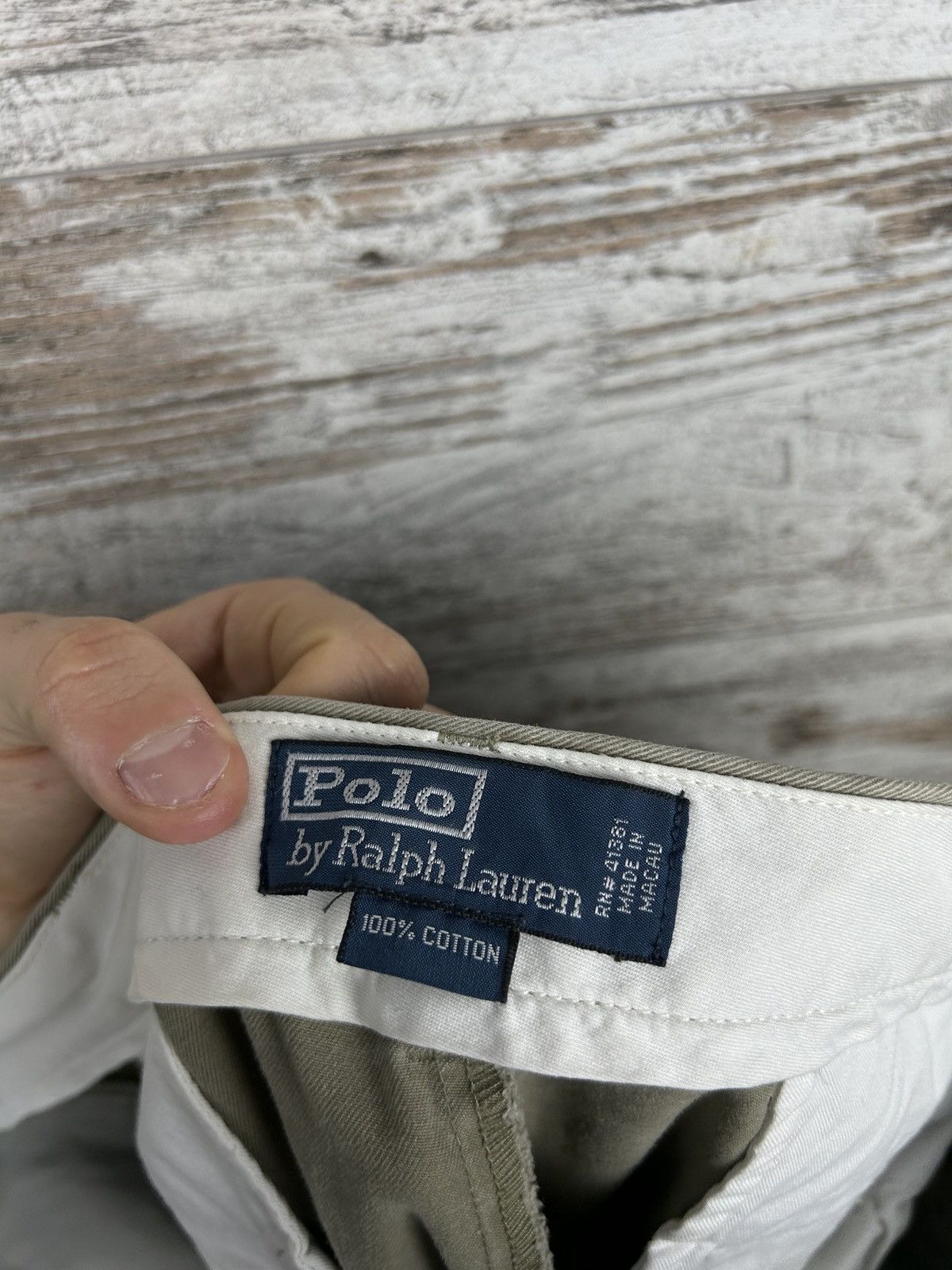 Polo Ralph Lauren × Vintage Mens Vintage Polo Ralph Lauren Trousers baggy pants y2k rare Size US 38 / EU 54 - 15 Thumbnail
