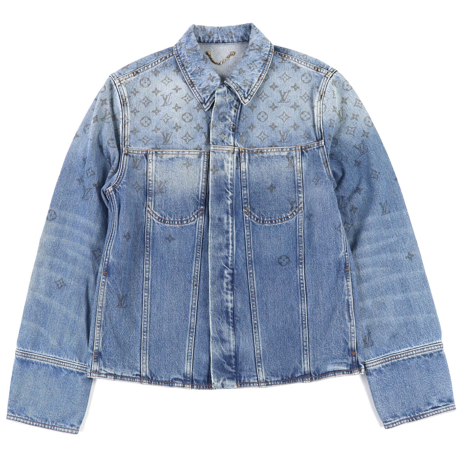 Louis Vuitton Louis Vuitton Monogram Denim Jacket Denim Outerwear DUTY FREE for USA
