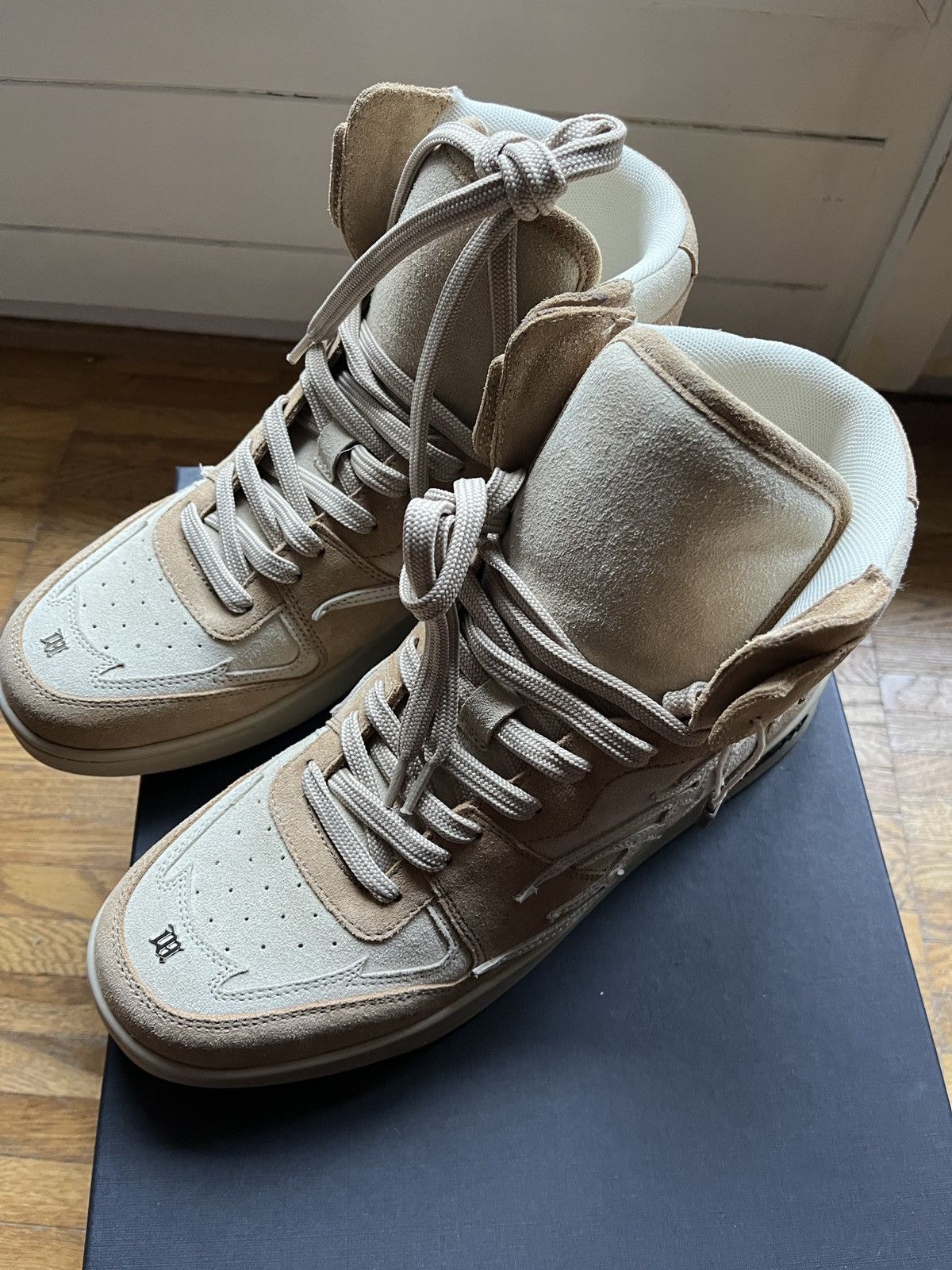 Misbhv Never-Worn MISBHV High Top, Beige, Size EU 40, US 9.5 Size US 9.5 / IT 39.5 - 2 Thumbnail