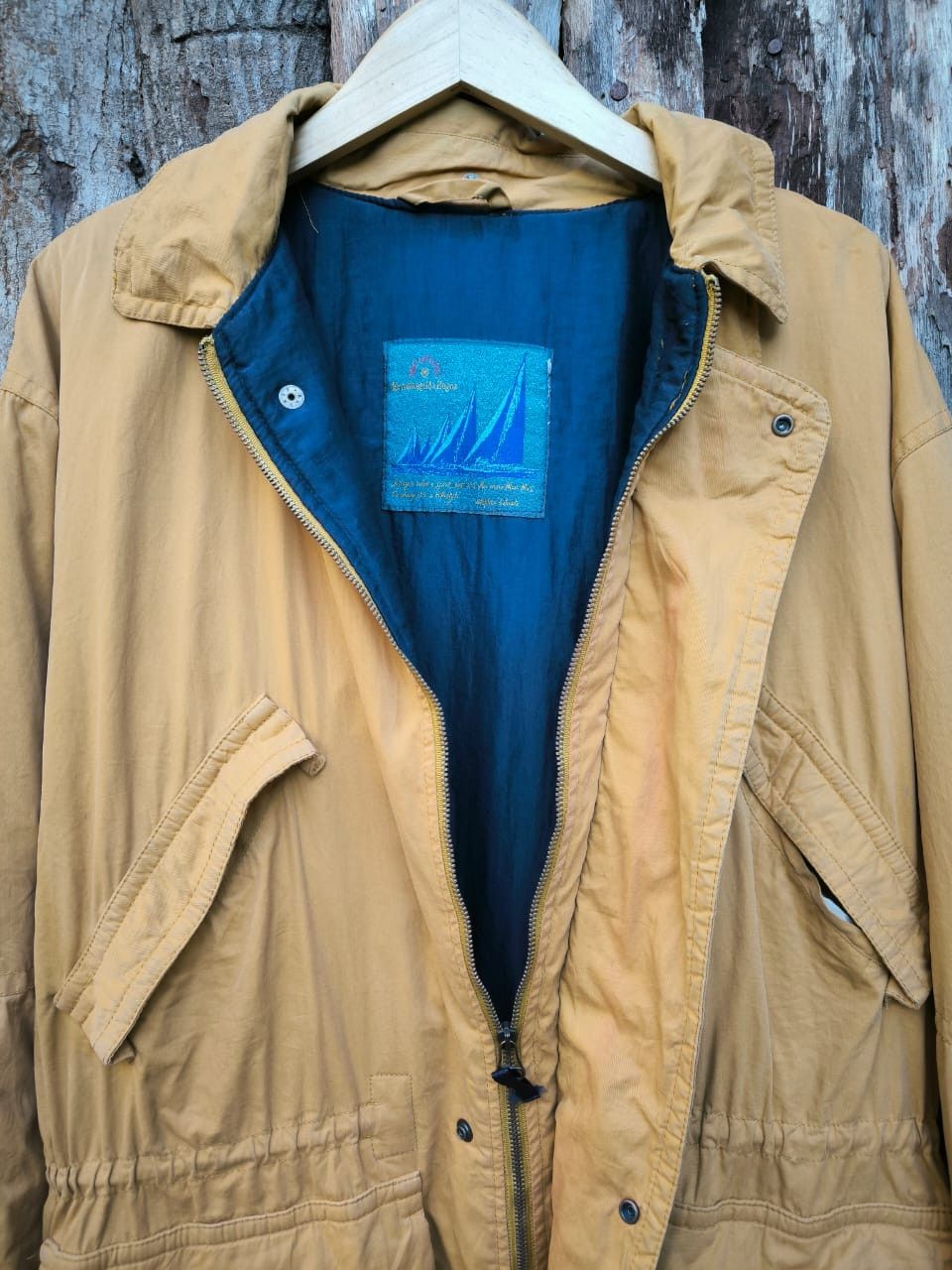 Ermenegildo Zegna Vintage Ermenegildo Zegna Khaki Puffer Coat Outdoor Size US XL / EU 56 / 4 - 9 Thumbnail