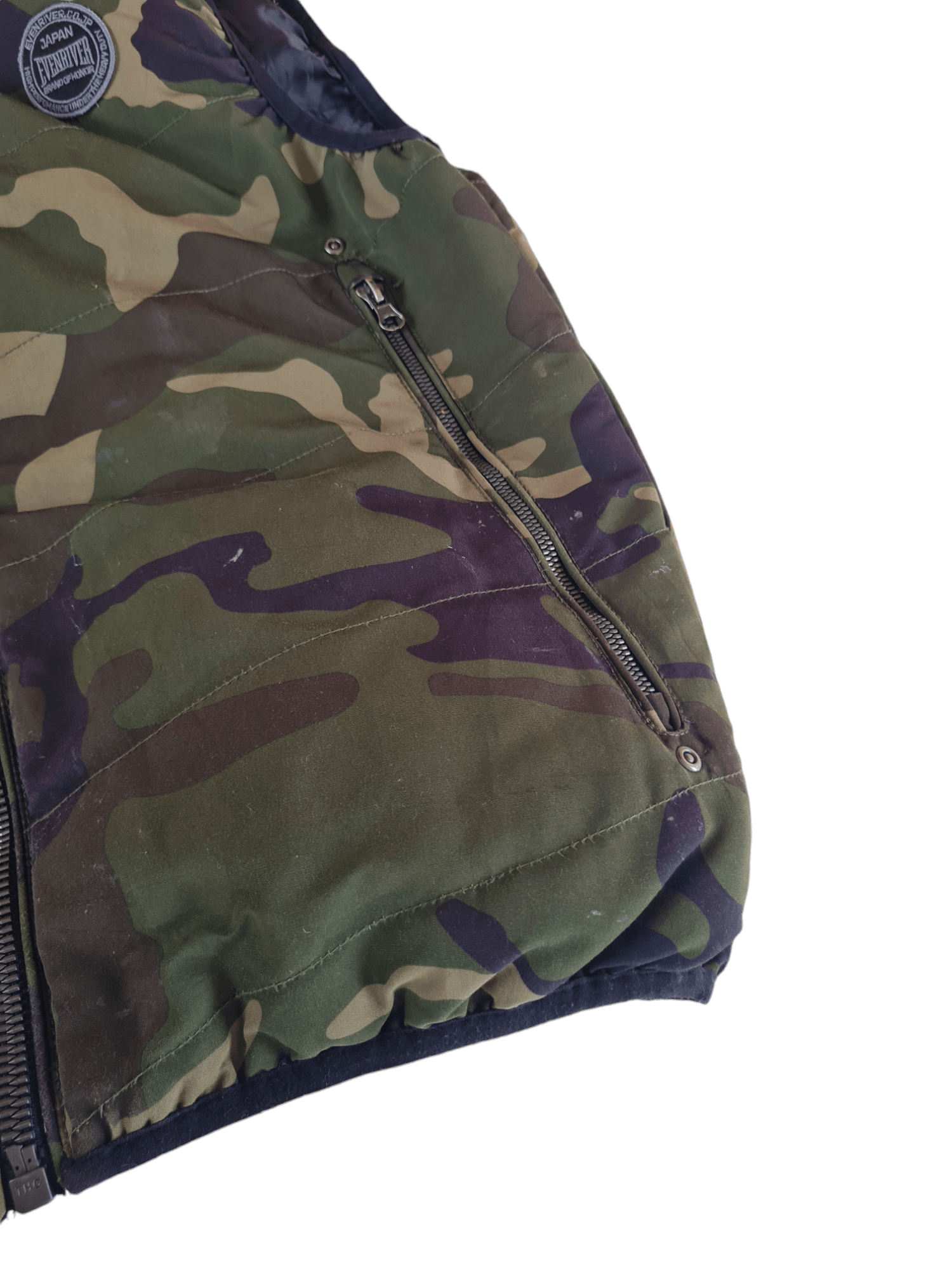 Japanese Brand Evenriver Japan Camo Vest Nylon Size US L / EU 52-54 / 3 - 4 Thumbnail