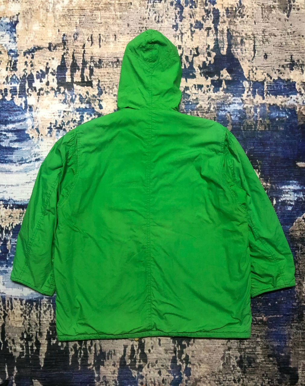 Nigel Cabourn Nigel Cabourn Green Jacket Hoodie Size US M / EU 48-50 / 2 - 2 Thumbnail