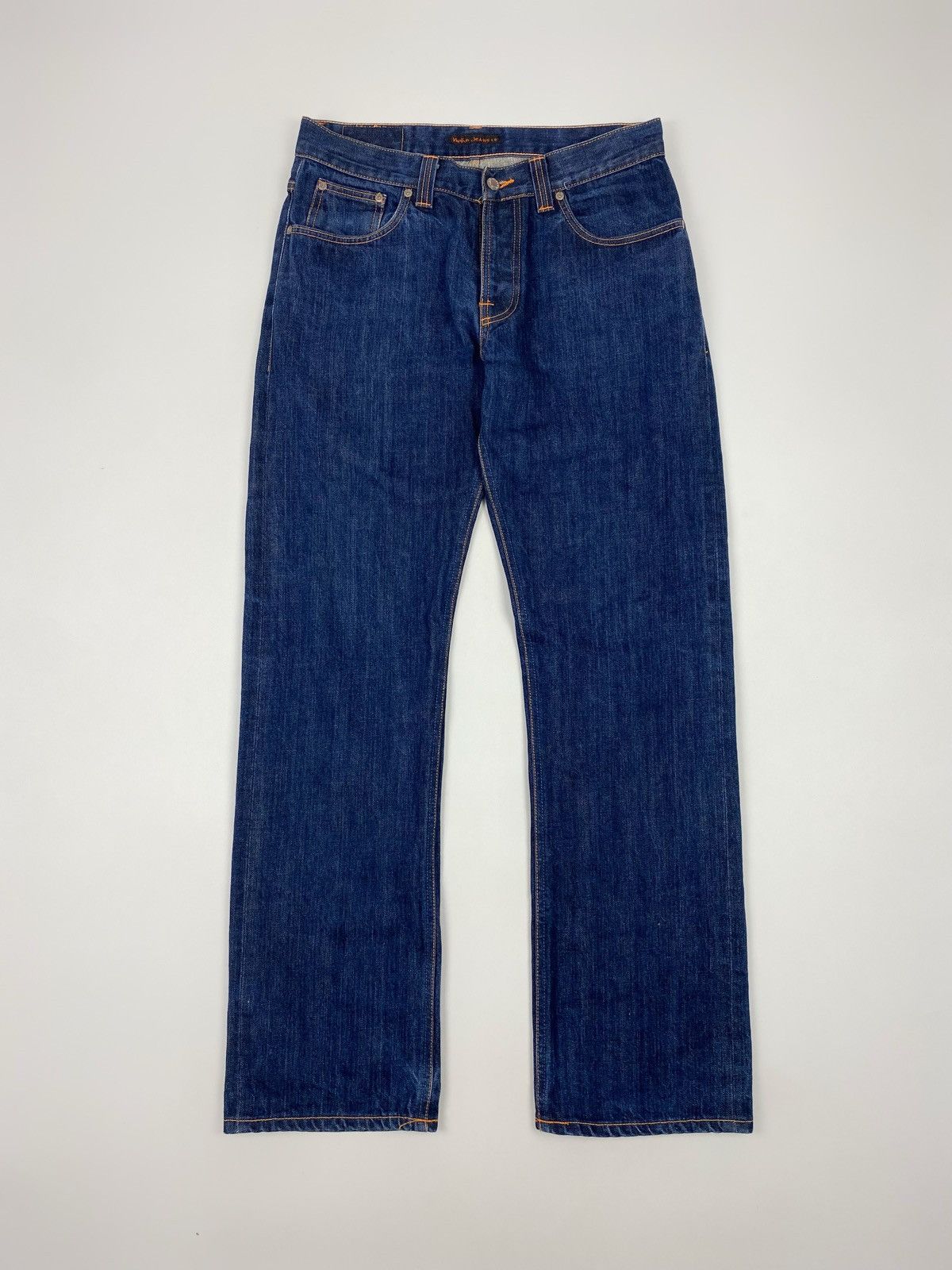 Nudie Jeans Nudie Jeans Straight Sven Redline Dry Selvedge Denim Pants Size US 33 - 5 Thumbnail