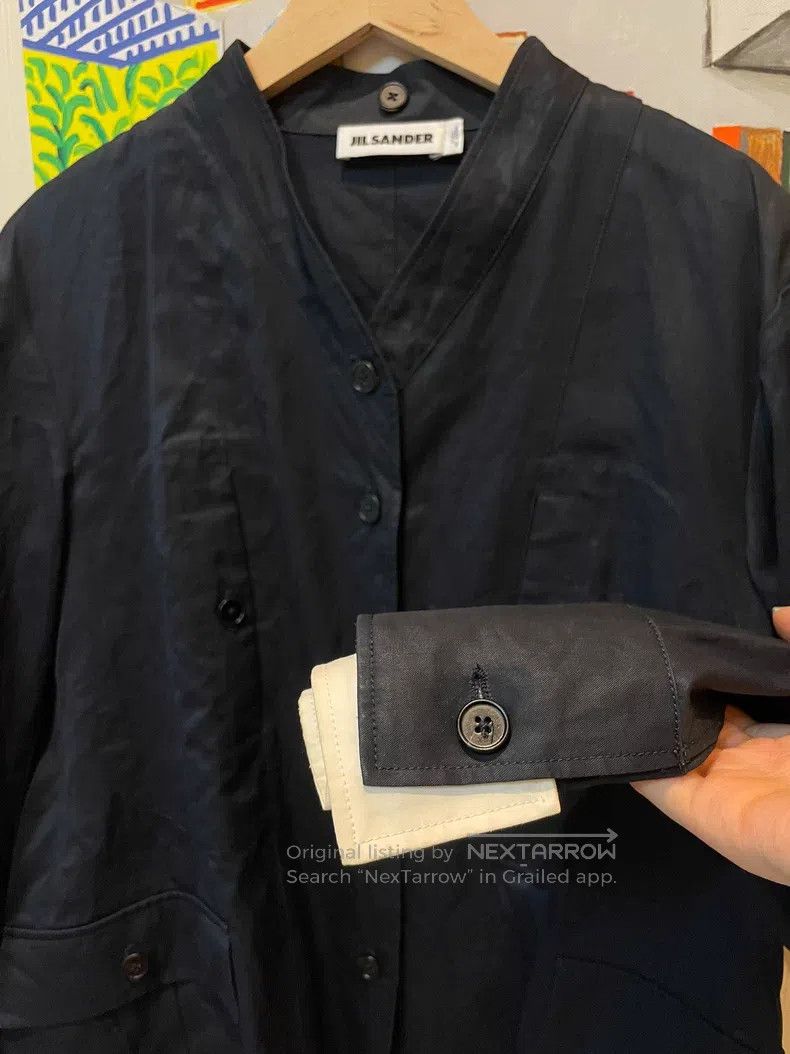 Jil Sander Jil Sander size 38 Zhongshan collar suit jacket Size 34R - 5 Thumbnail