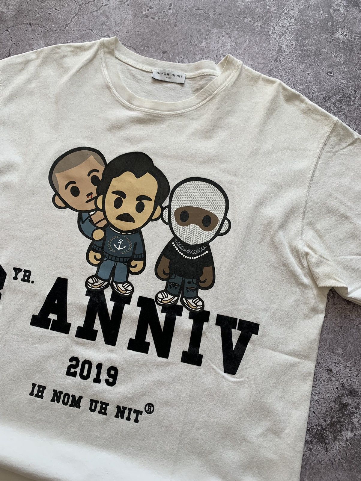 Ih Nom Uh Nit 🔥IH NOM UH NIT 3rd ANNIVERSARY T-SHIRT TEE PARIS Size US M / EU 48-50 / 2 - 5 Thumbnail