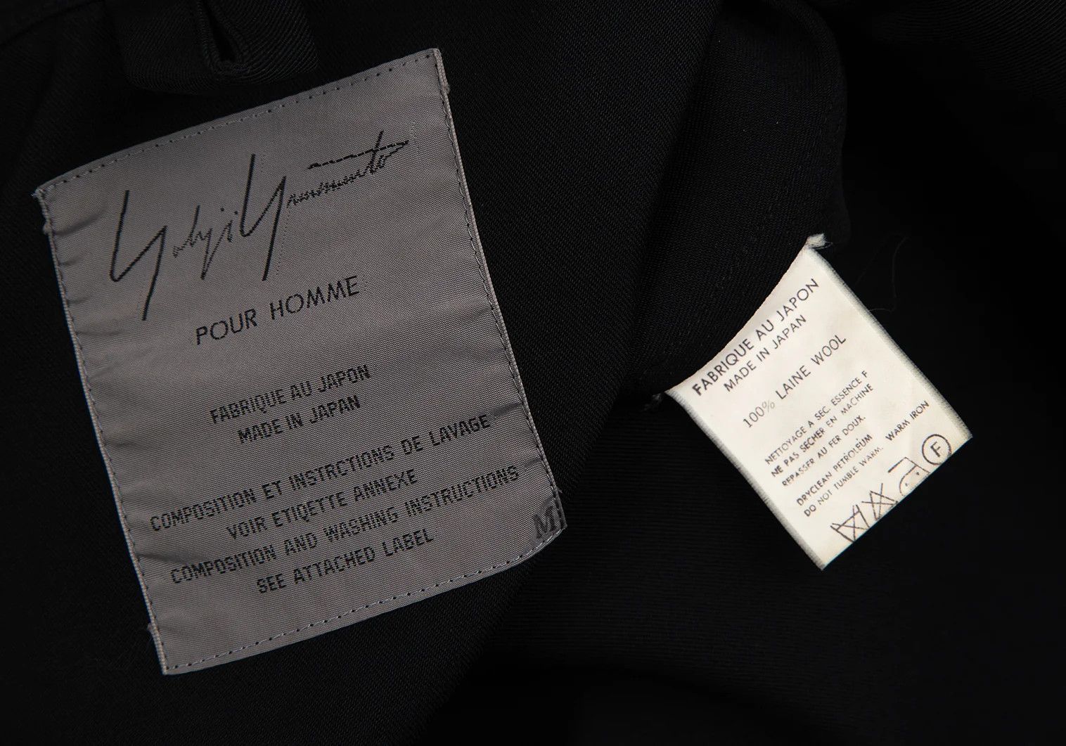 Yohji Yamamoto Yohji Yamamoto Wool Gabardine Long Jacket Size US M / EU 48-50 / 2 - 19 Thumbnail
