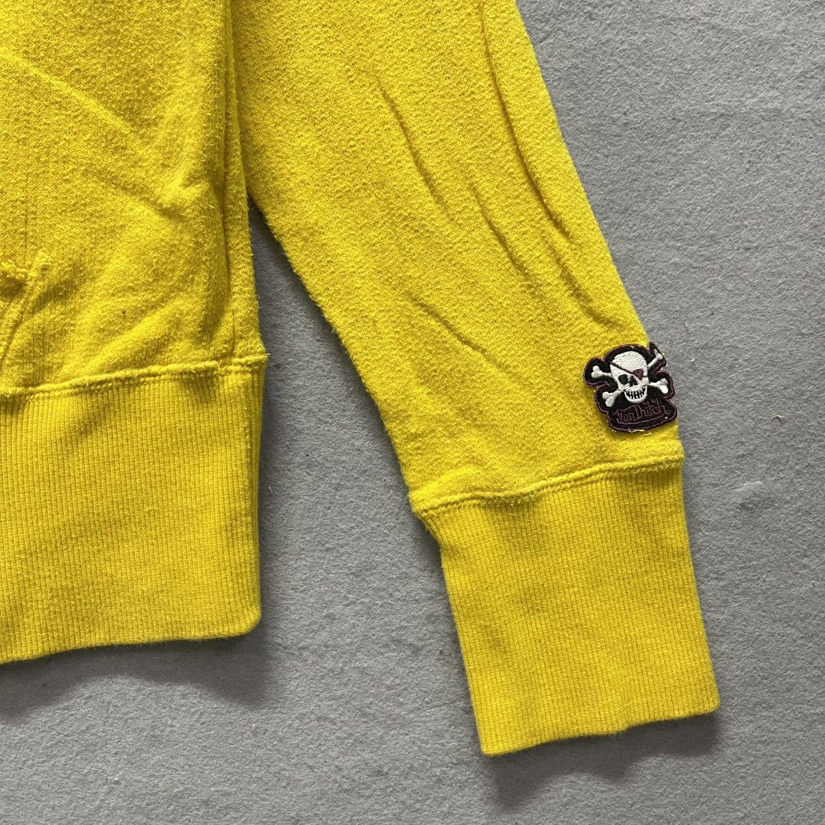 Von Dutch Vintage Von Dutch Yellow Skull Patch Hoodie Size US S / EU 44-46 / 1 - 4 Thumbnail