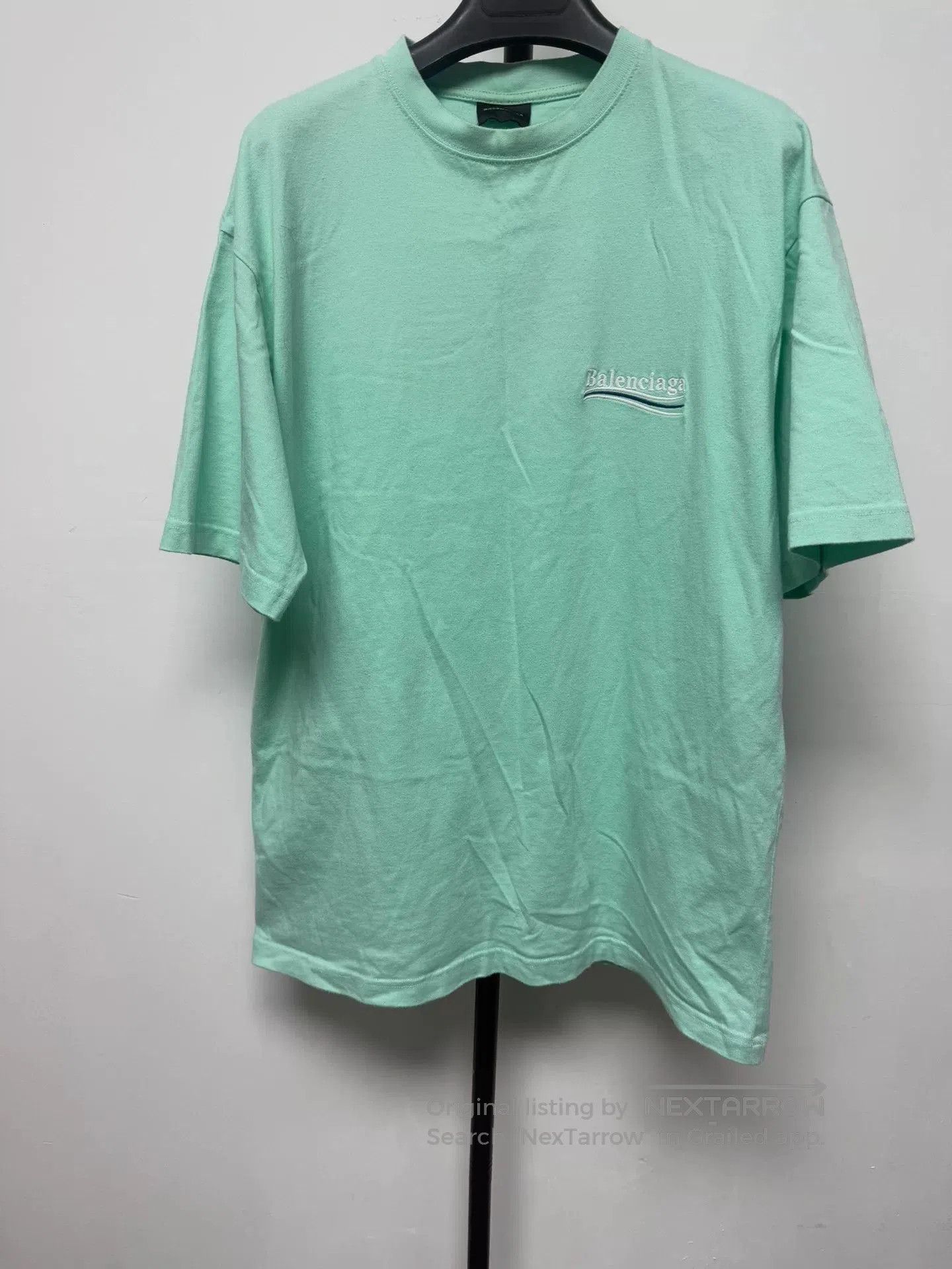 Balenciaga Balenciaga Logo Crewneck Oversized Short-Sleeve T-Shirt. Size XS / US 0-2 / IT 36-38 - 1 Thumbnail