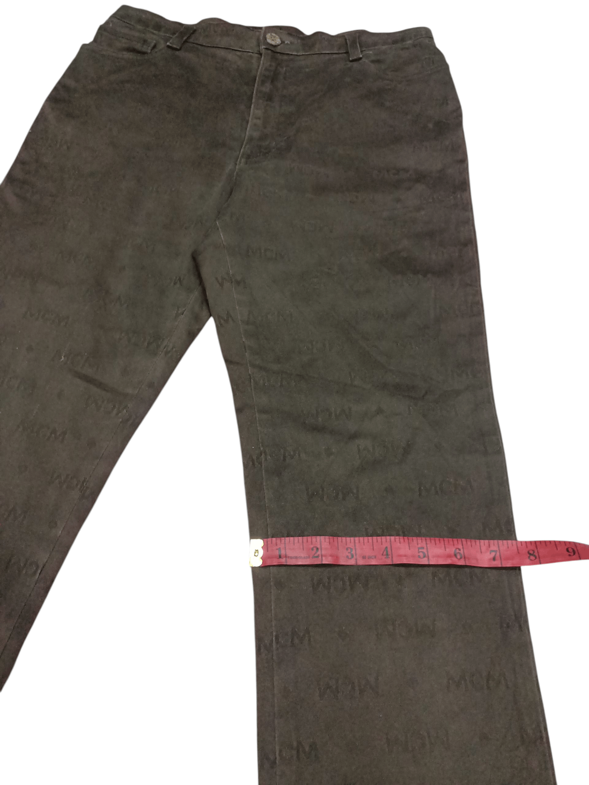 MCM MCM LEGERE MONOGRAM CASUAL PANTS x VINTAGE Size US 30 / EU 46 - 12 Thumbnail