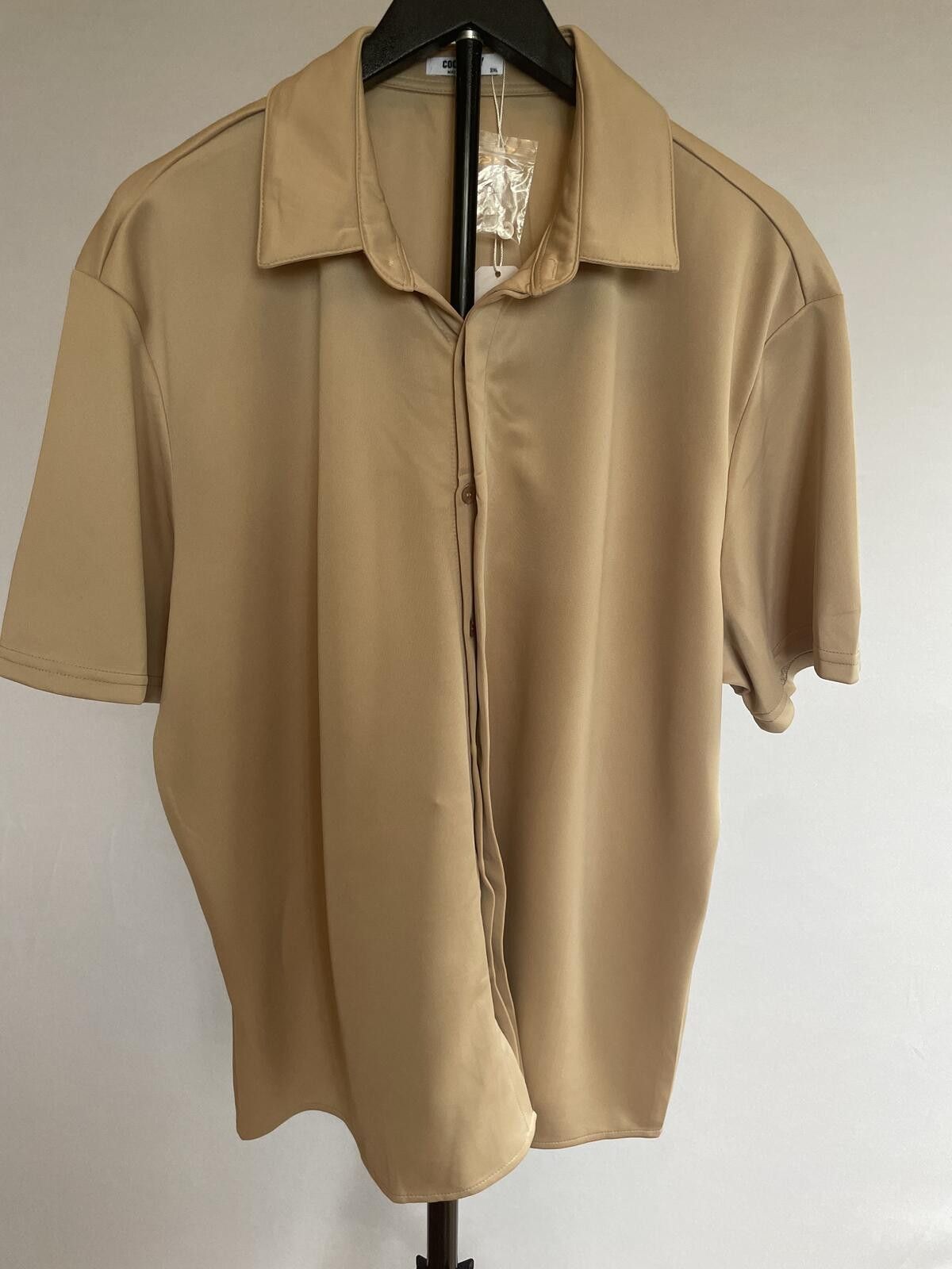 Other Coofandy Short Sleeve Button Down Shirt XXL New With Tags Size US XXL / EU 58 / 5 - 1 Thumbnail