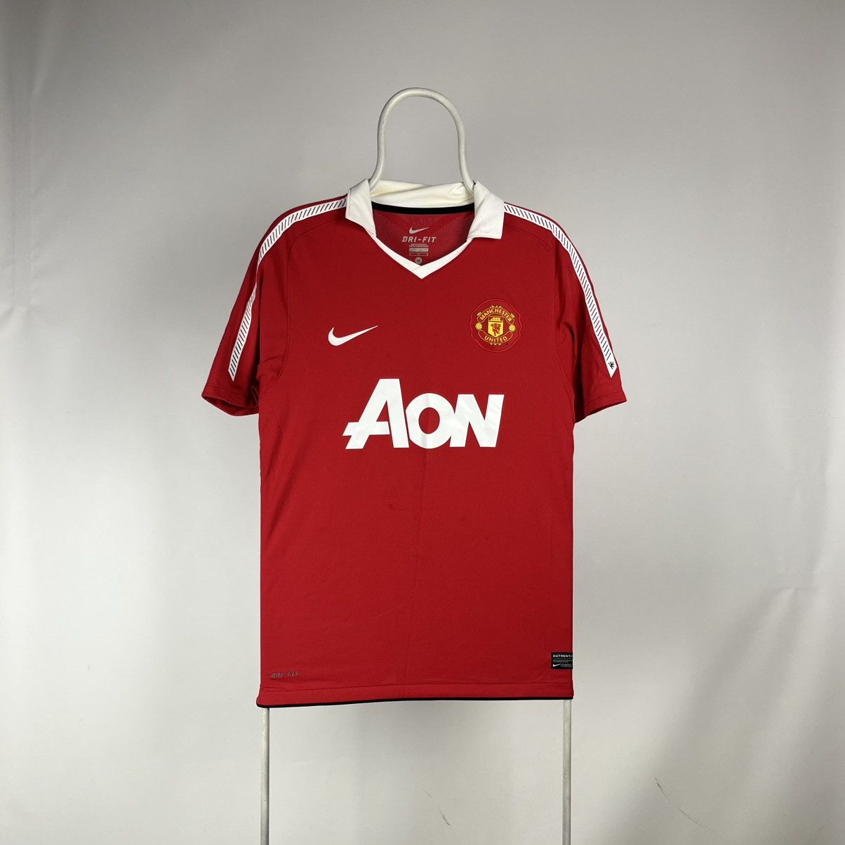 Nike Manchester United Soccer Jersey AON Nike Red SS Shirt Size US M / EU 48-50 / 2 - 1 Thumbnail