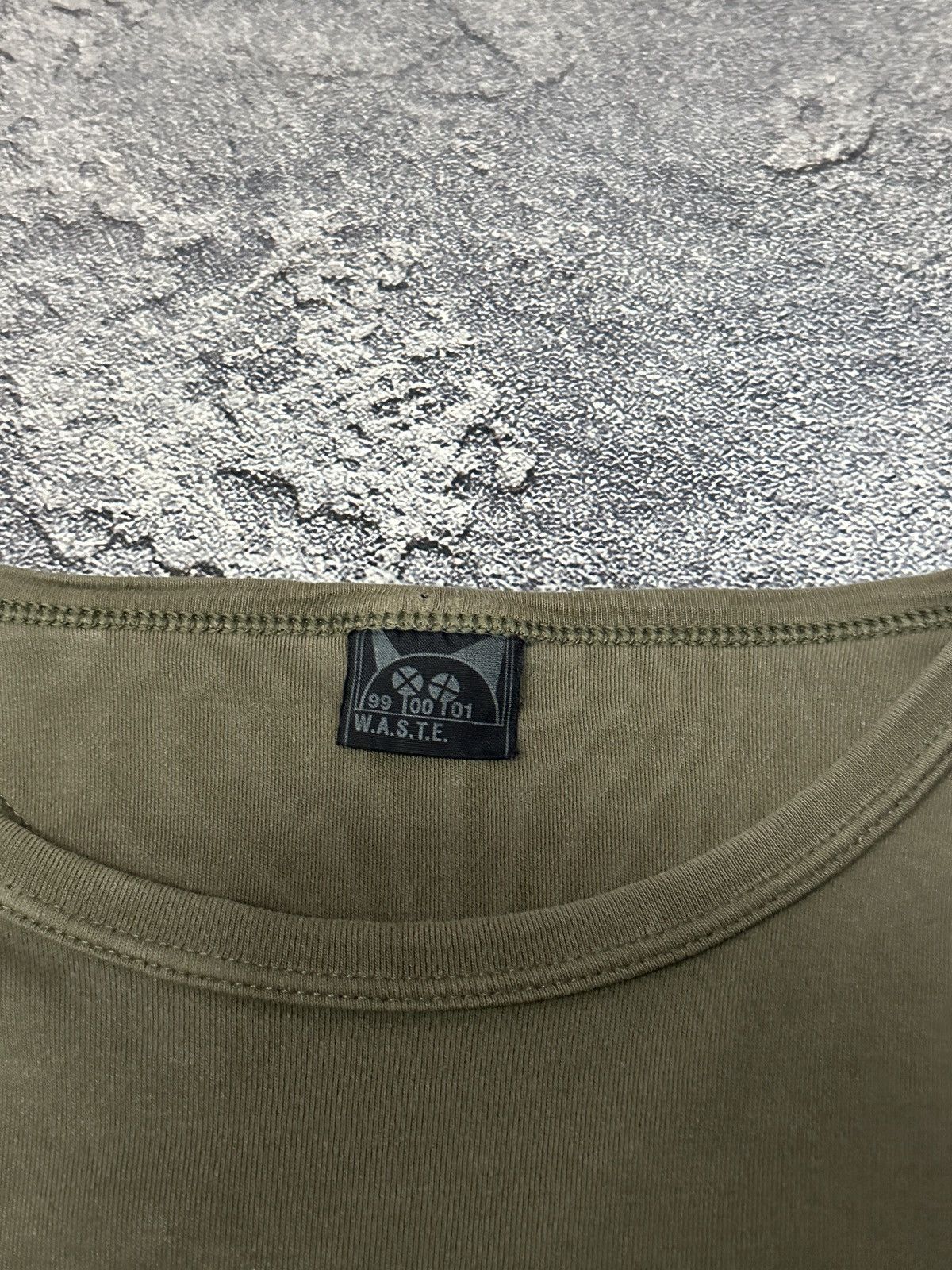 Band Tees Rare Radiohead 00’s W.A.S.T.E. Promo T-Shirt Khaki XXL Size US XXL / EU 58 / 5 - 2 Thumbnail