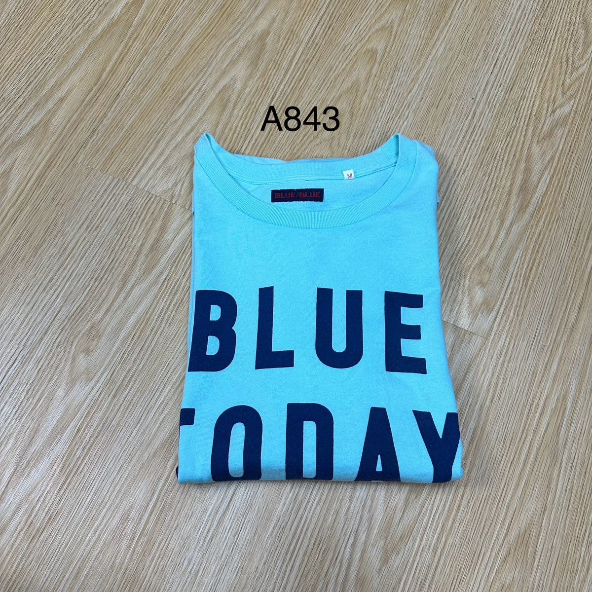 Blue Blue Japan Vintage Blue Blue Japan Single Stitch TShirt A843 Size US M / EU 48-50 / 2 - 10 Thumbnail