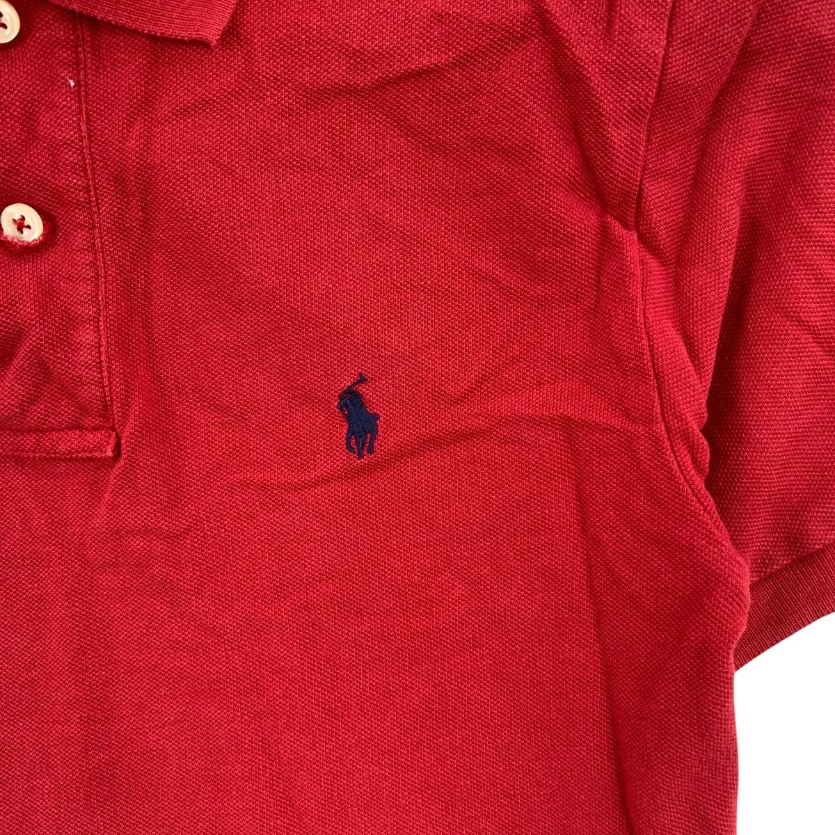 Polo Ralph Lauren Vintage POLO RALPH LAUREN Small Pony Red Tee Shirt Top Size S / US 4 / IT 40 - 4 Thumbnail
