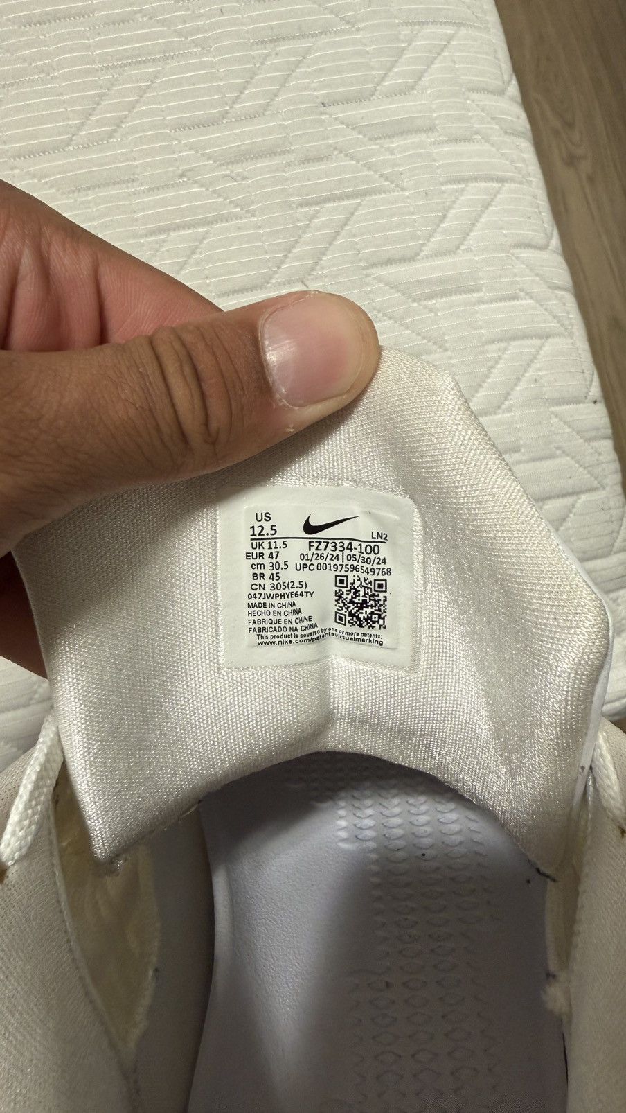 Nike Nike Kobe 9 Elite Protro “White Halo” Size US 12.5 / EU 45-46 - 7 Thumbnail