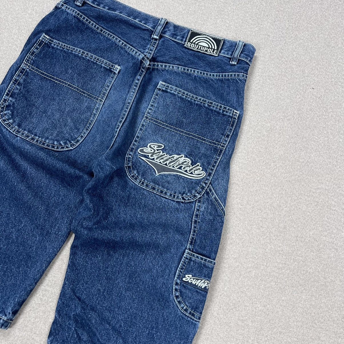 JNCO × Karl Kani × Southpole VINTAGE SOUTHPOLE JORTS DENIM SHORTS HIP HOP RAP SKATE Size US 31 - 2 Thumbnail