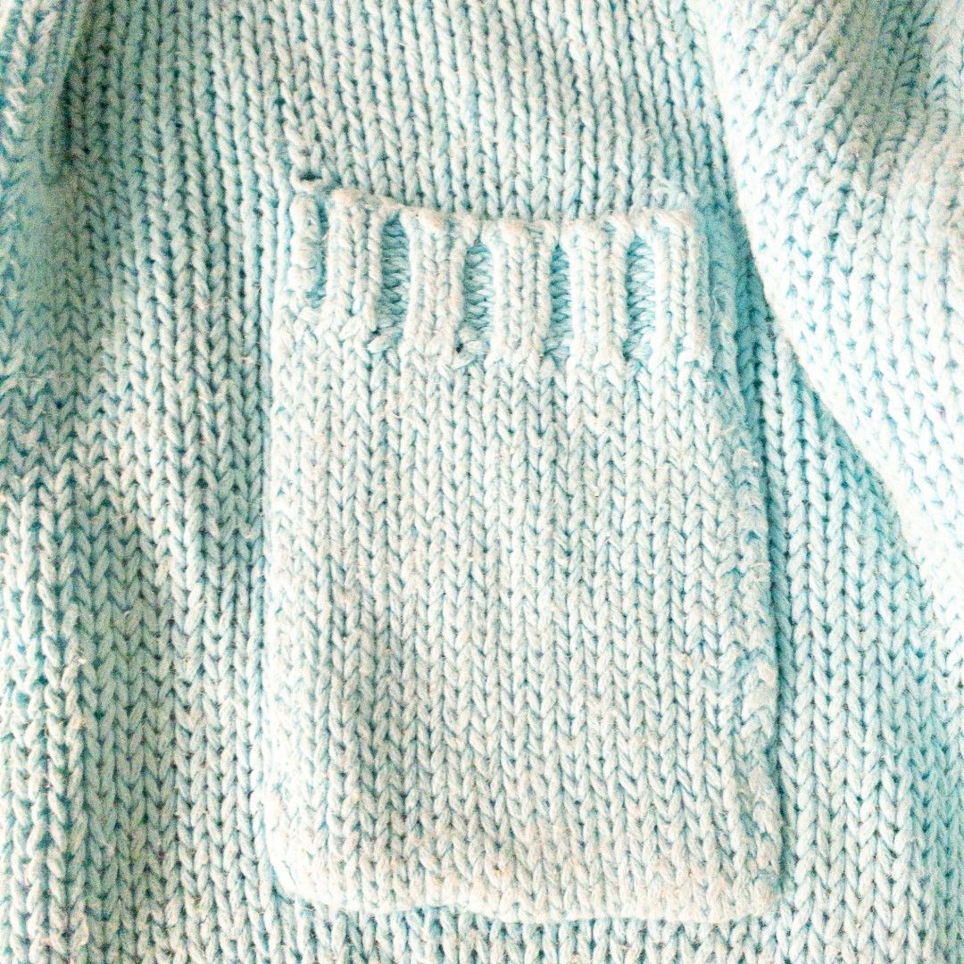 Vintage Harbor Lights Vintage Blue Ramie Knit Sweater Womens Small Size S / US 4 / IT 40 - 4 Thumbnail