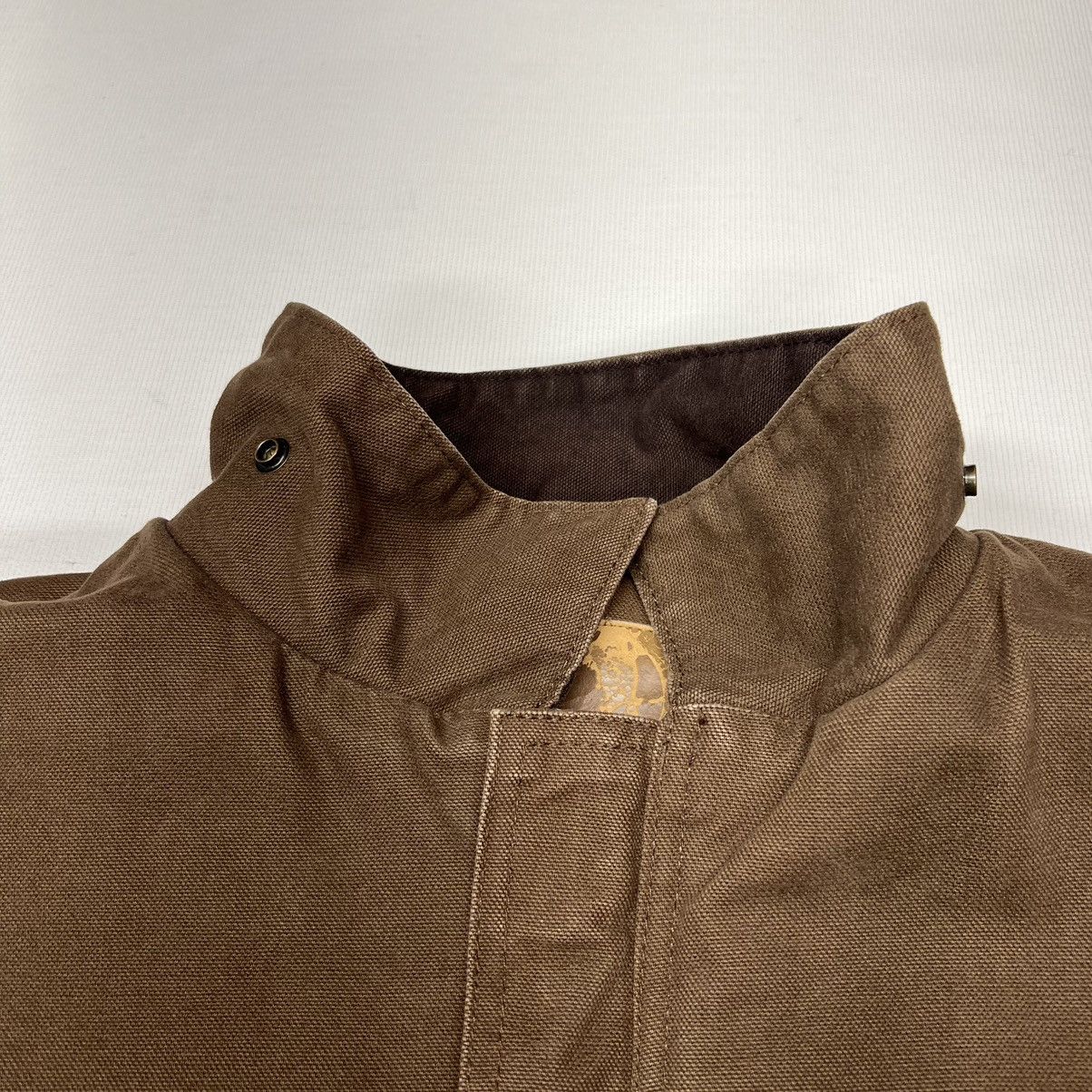 Other Berne Jacket Brown Heartland Washed Chore Coat Lined Canvas Size US XXL / EU 58 / 5 - 5 Thumbnail
