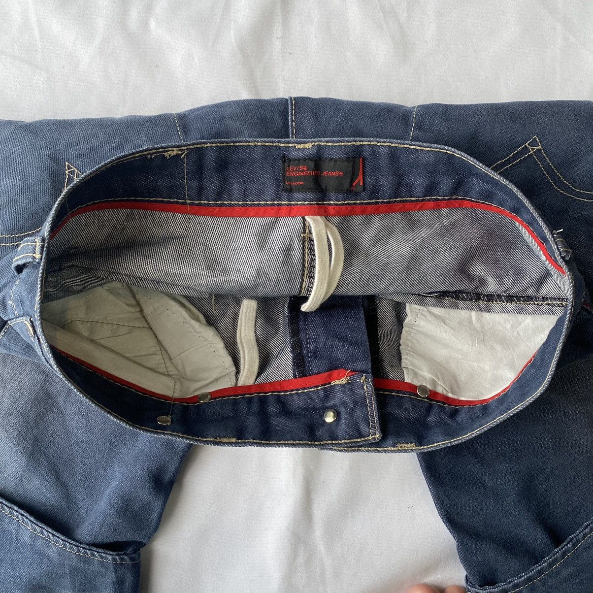 Levi's × Vintage Levi’s Engineered Jeans Carpenter Denim Shorts Classic Y2K Size US 32 / EU 48 - 9 Thumbnail