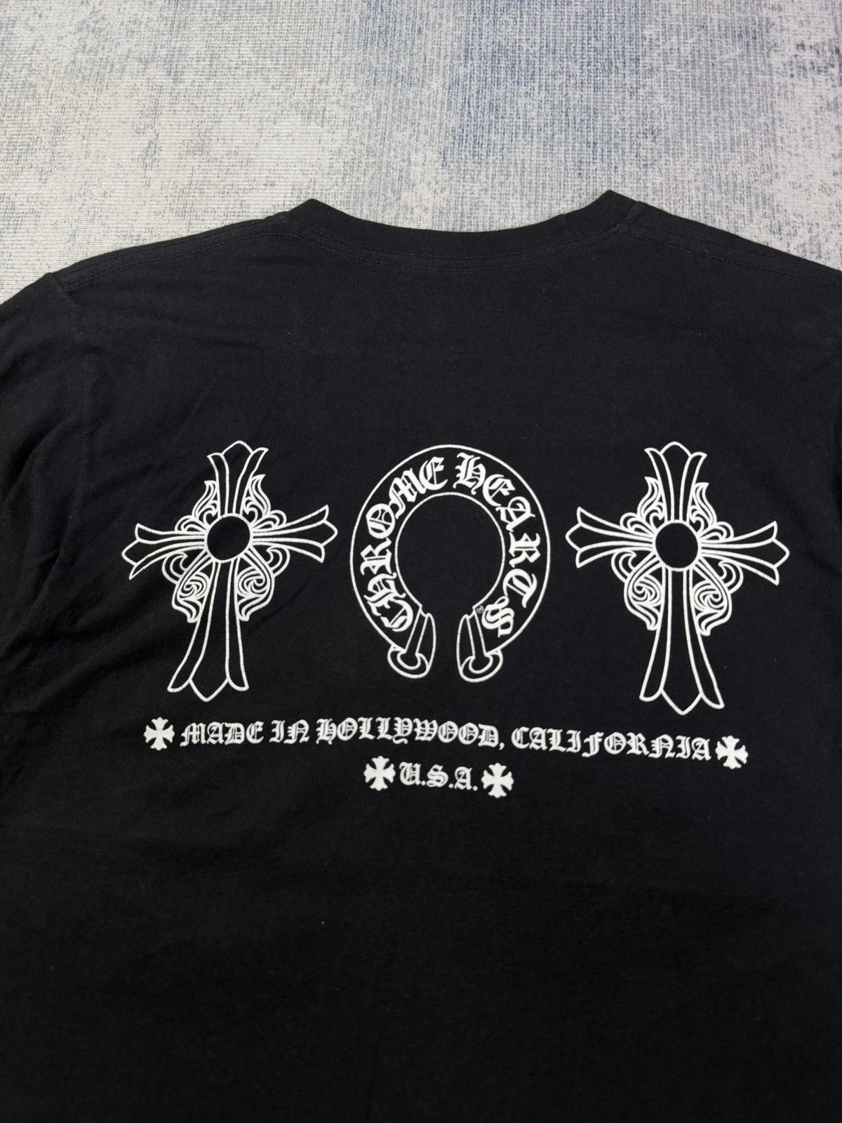 Chrome Hearts Chrome Hearts - Made In Hollywood Three Logo Size US S / EU 44-46 / 1 - 5 Thumbnail