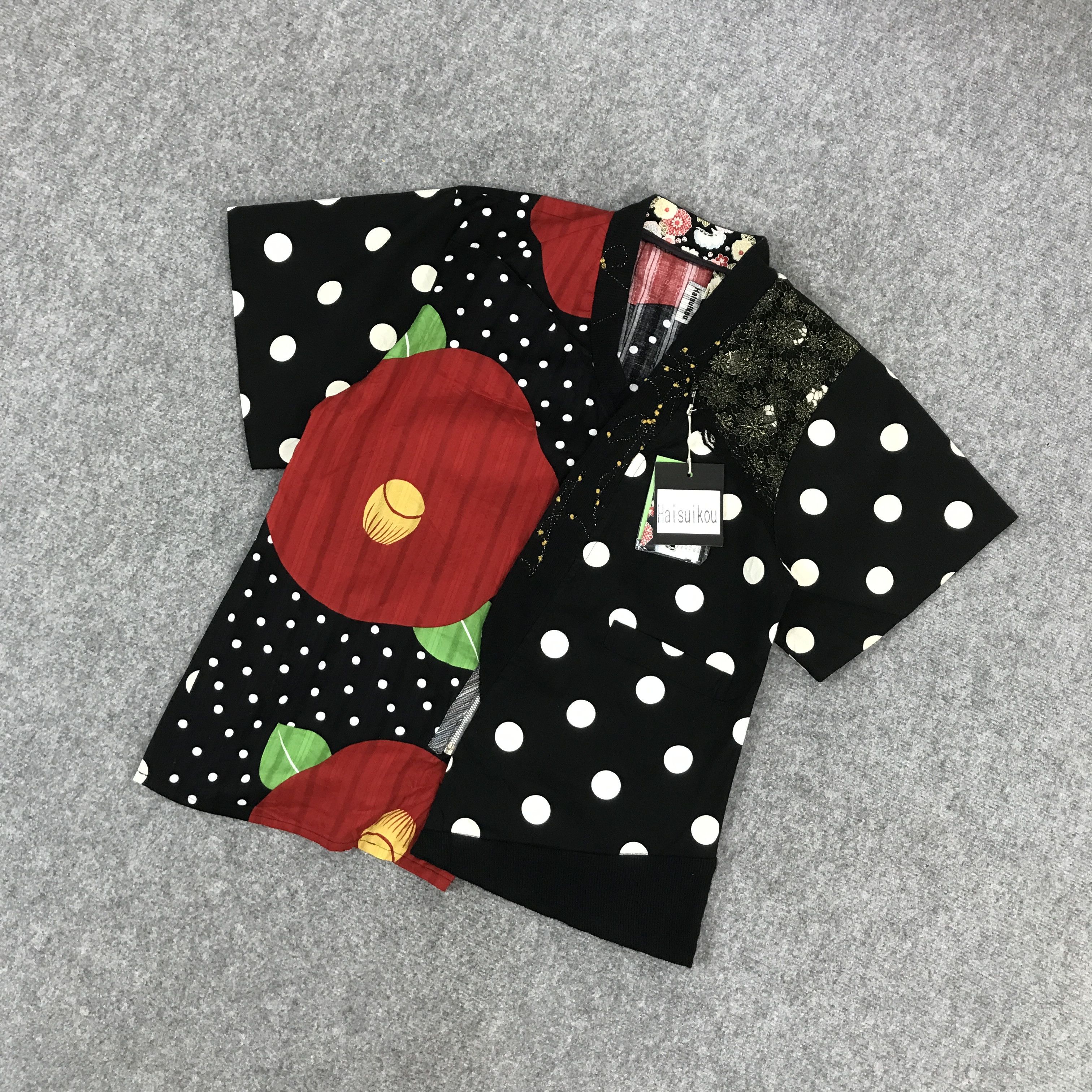 Japanese Brand HAISUIKOU PATCHWORK DESIGN JAPAN JACKET Size US M / EU 48-50 / 2 - 5 Thumbnail