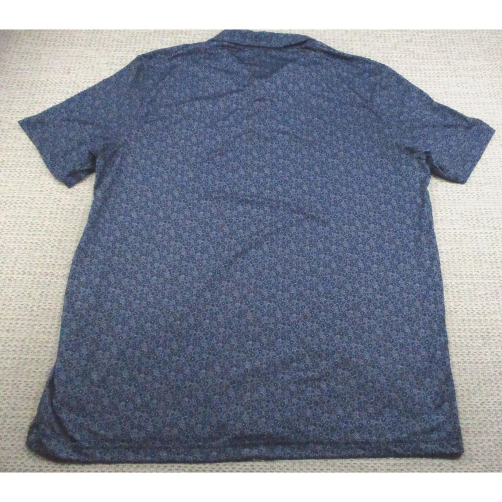 Adidas Adidas Golf Polo Shirt Mens XL Blue Floral Print Coldwater Performance Size US XL / EU 56 / 4 - 5 Thumbnail