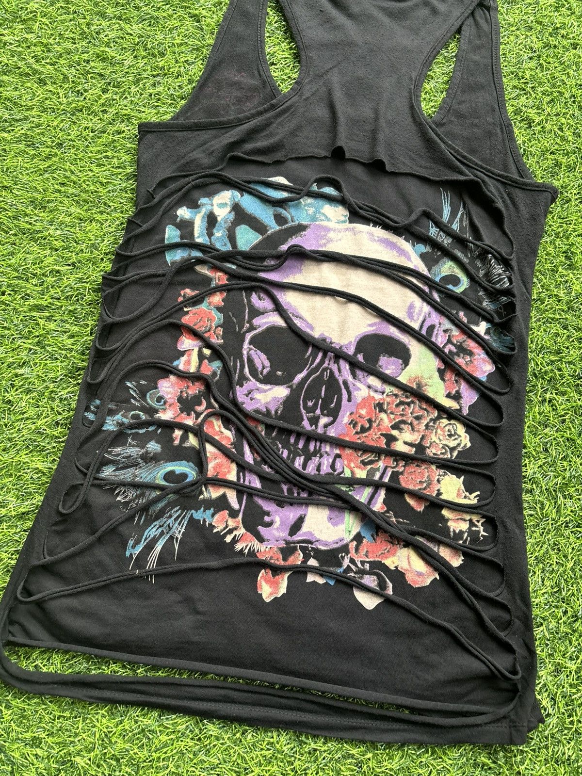 Hysteric Glamour Y2k Opium Skull Ifsix Punk Style Tank Tops Size M / US 6-8 / IT 42-44 - 7 Thumbnail
