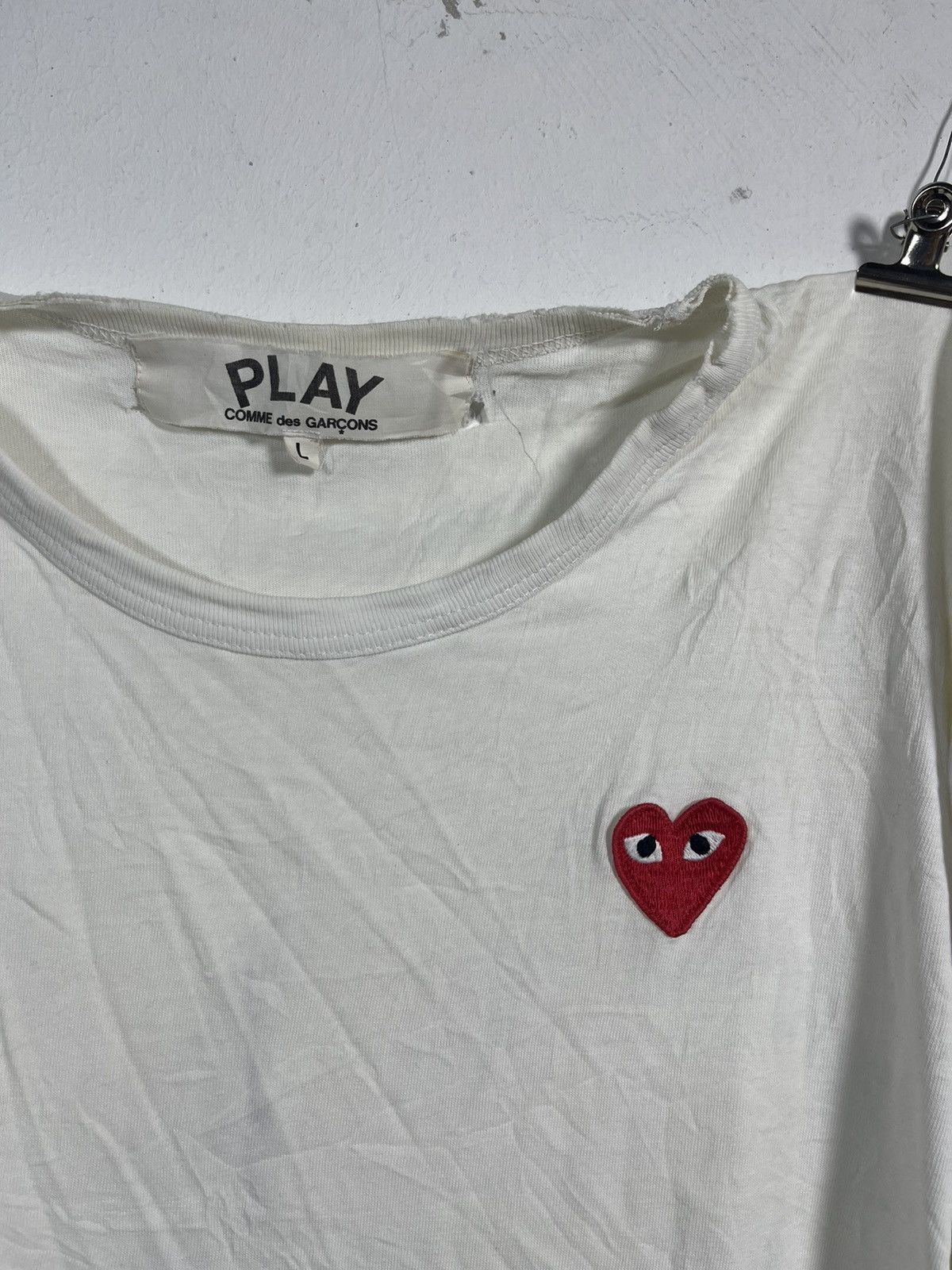 Comme des Garcons × Junya Watanabe × Vintage Vintage Basic Tee Comme Des Garcons Size US L / EU 52-54 / 3 - 2 Thumbnail
