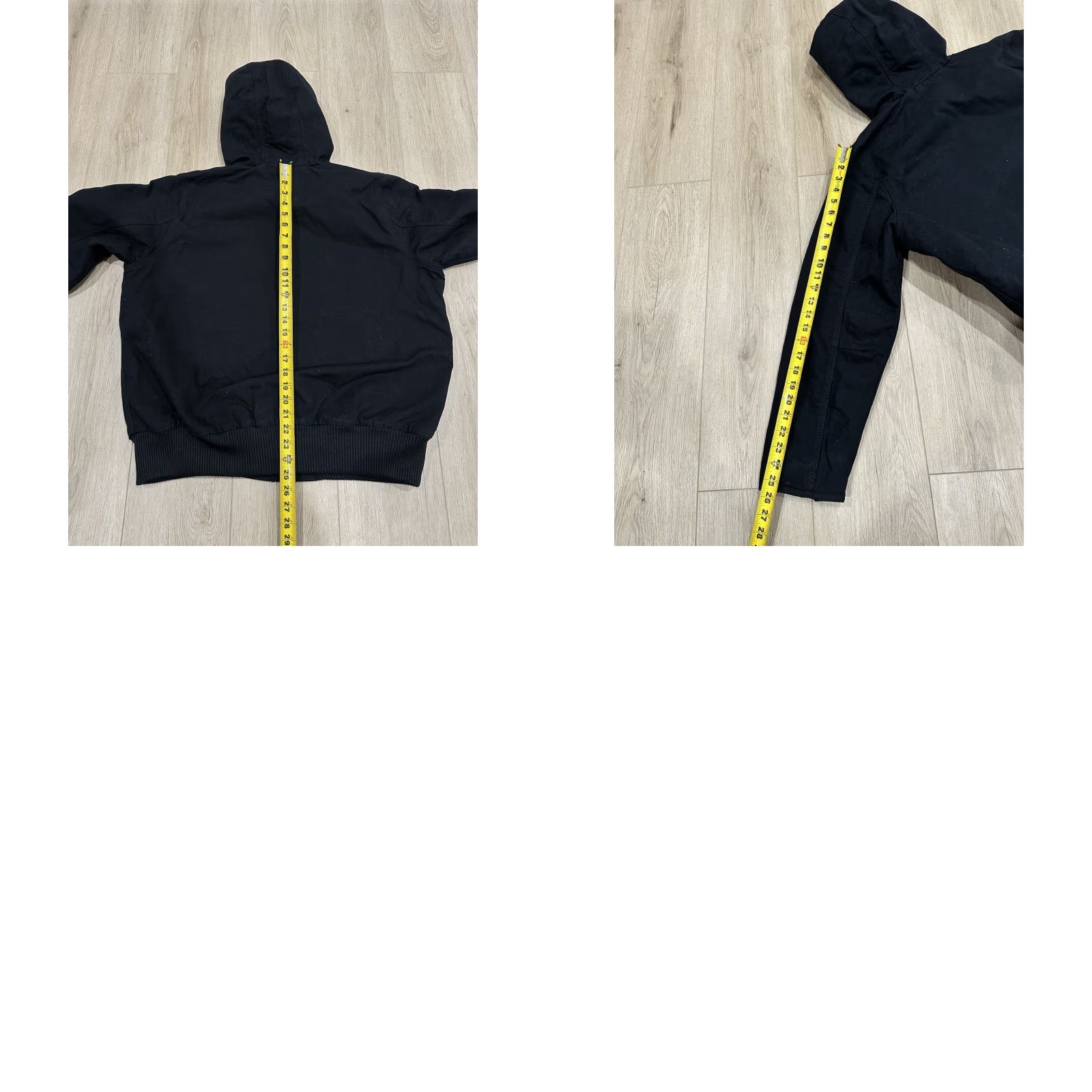 Carhartt NWT Carhartt J140-W Women’s 2XL Black Quilted Lined Hooded Jacket Size XXL / US 16-18 / IT 52-54 - 10 Thumbnail