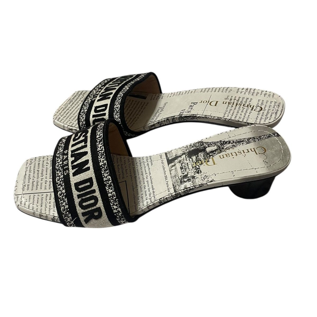 Dior Christian Dior Dway sandals size 38 Size US 8 / IT 38 - 2 Thumbnail