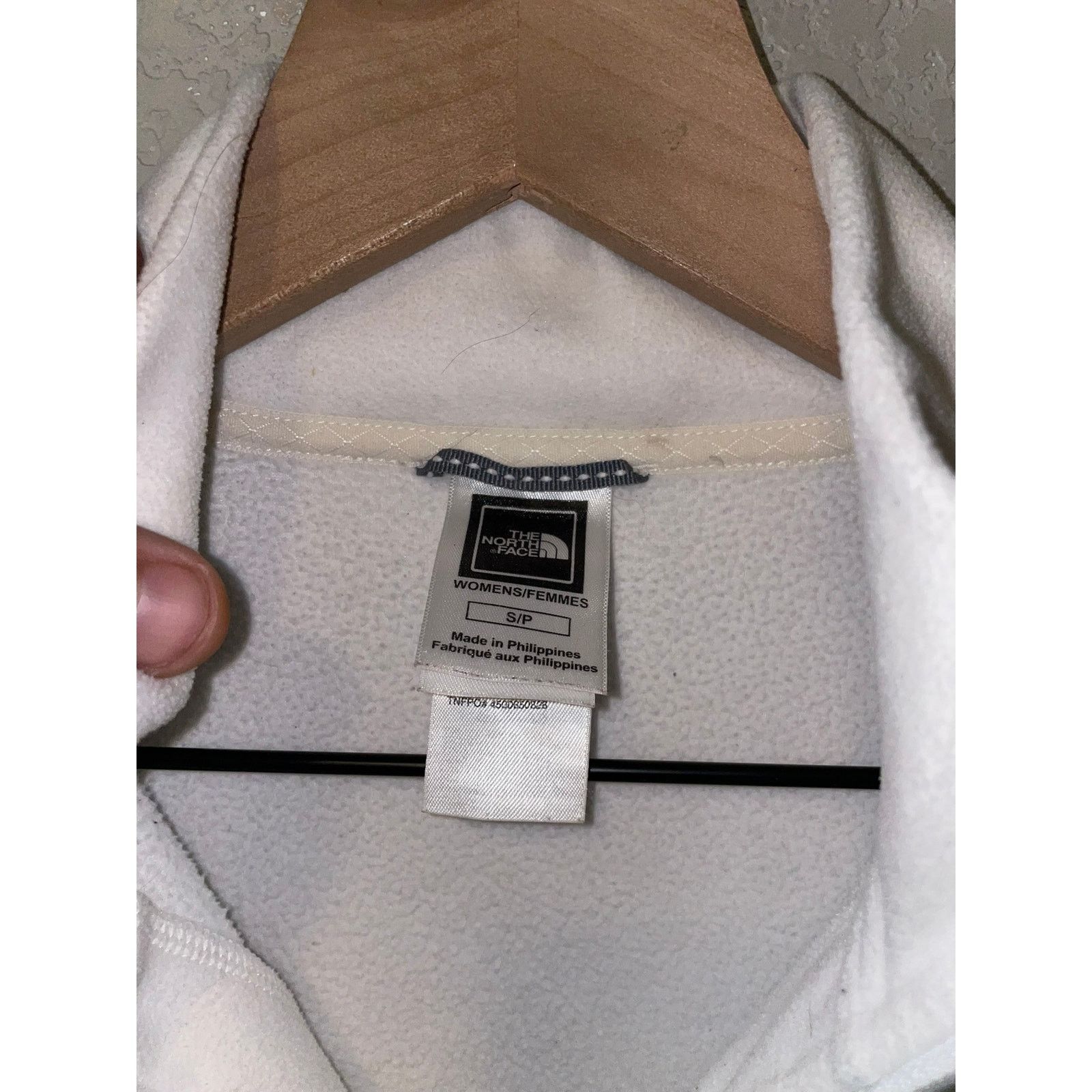 The North Face Womens The North Face White Fleece Sweater Jacket TNF Small Size S / US 4 / IT 40 - 6 Thumbnail